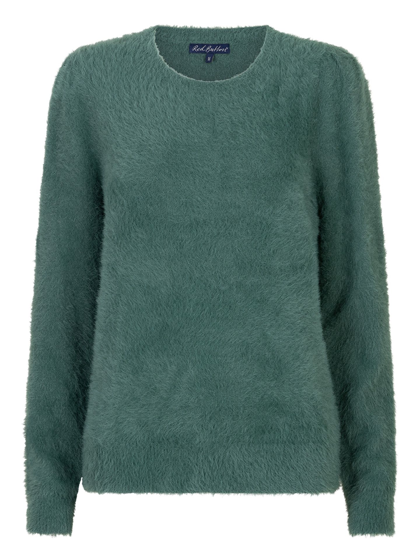 Red Button Trui Fuzzy Groen 00082358-6500