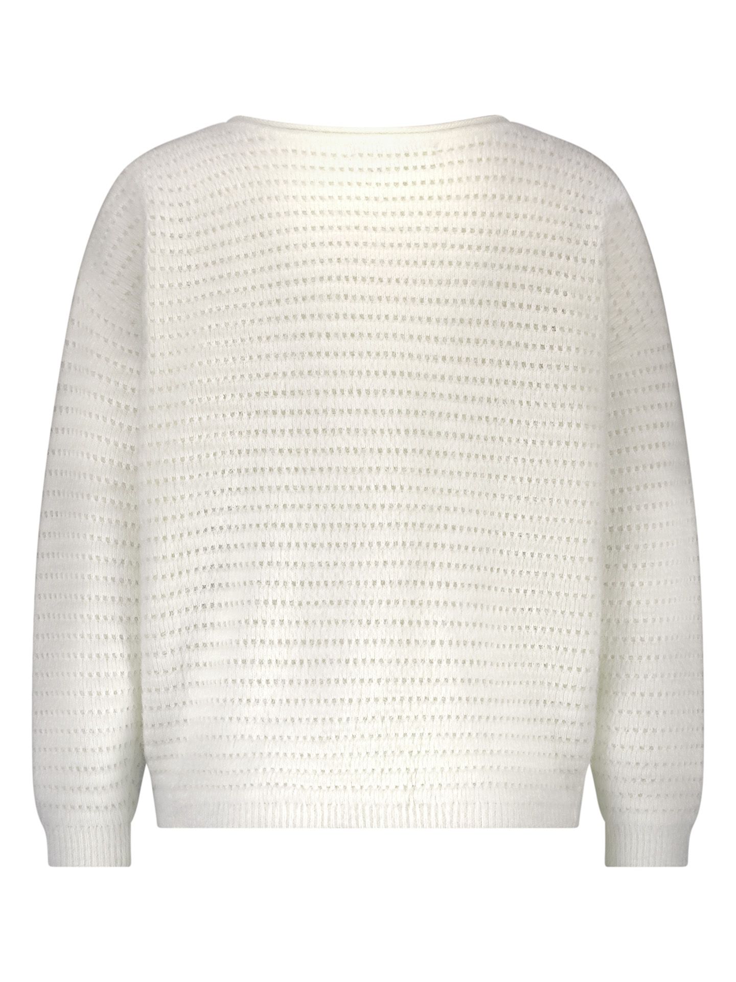 Red Button Trui Flffy Off white 00082362-5000