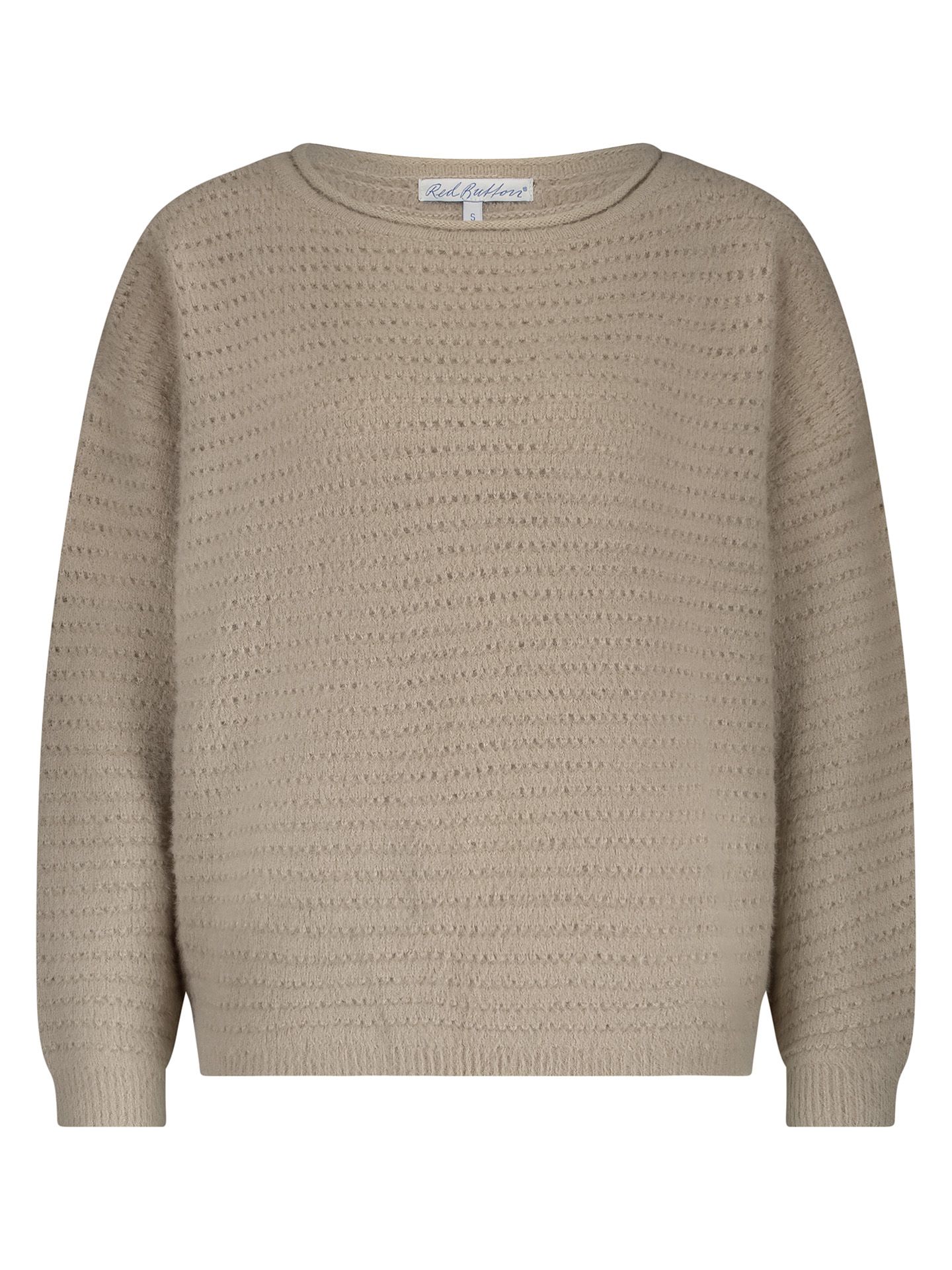 Red Button Trui Flffy Camel 00082362-5300