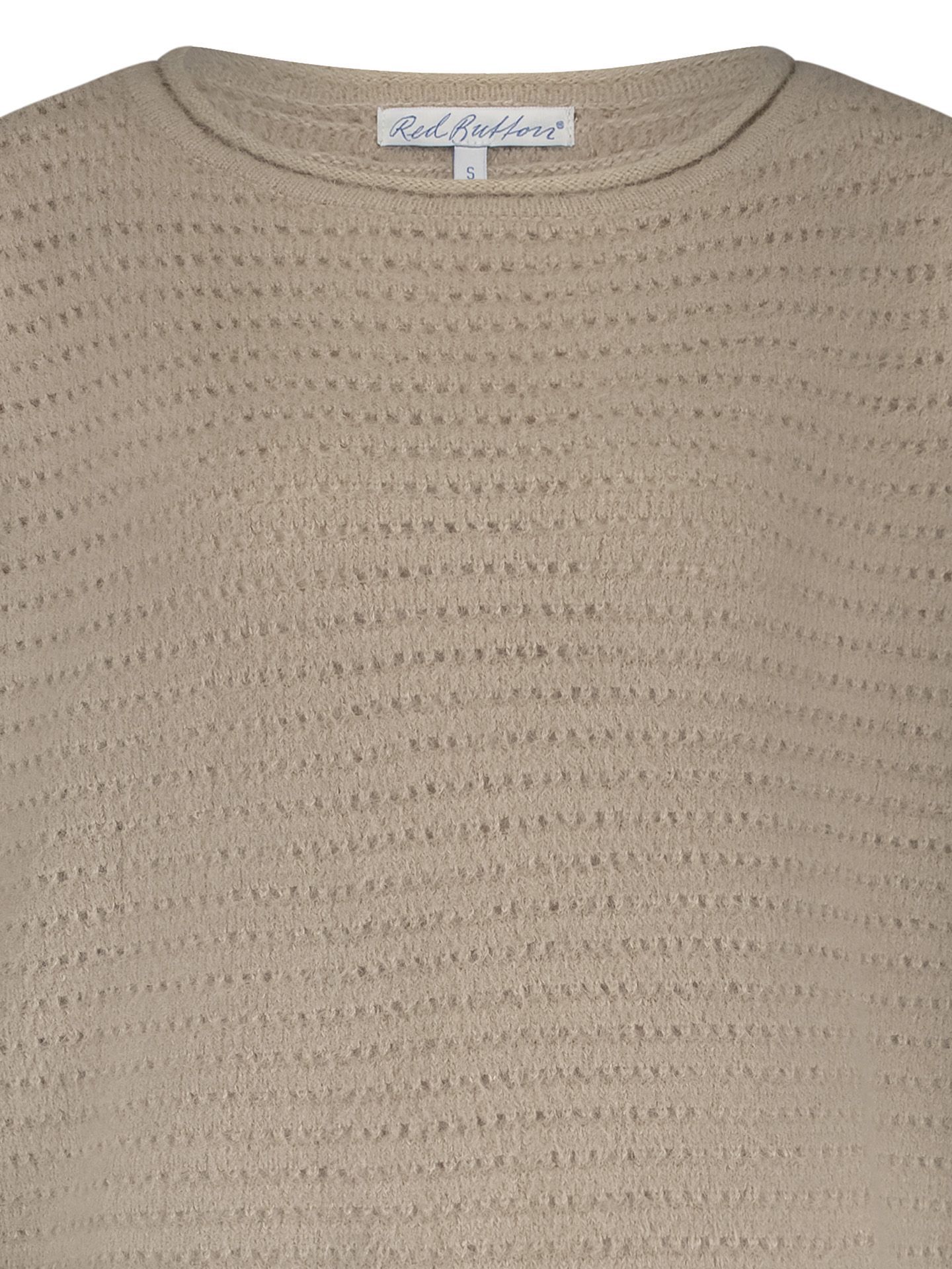 Red Button Trui Flffy Camel 00082362-5300