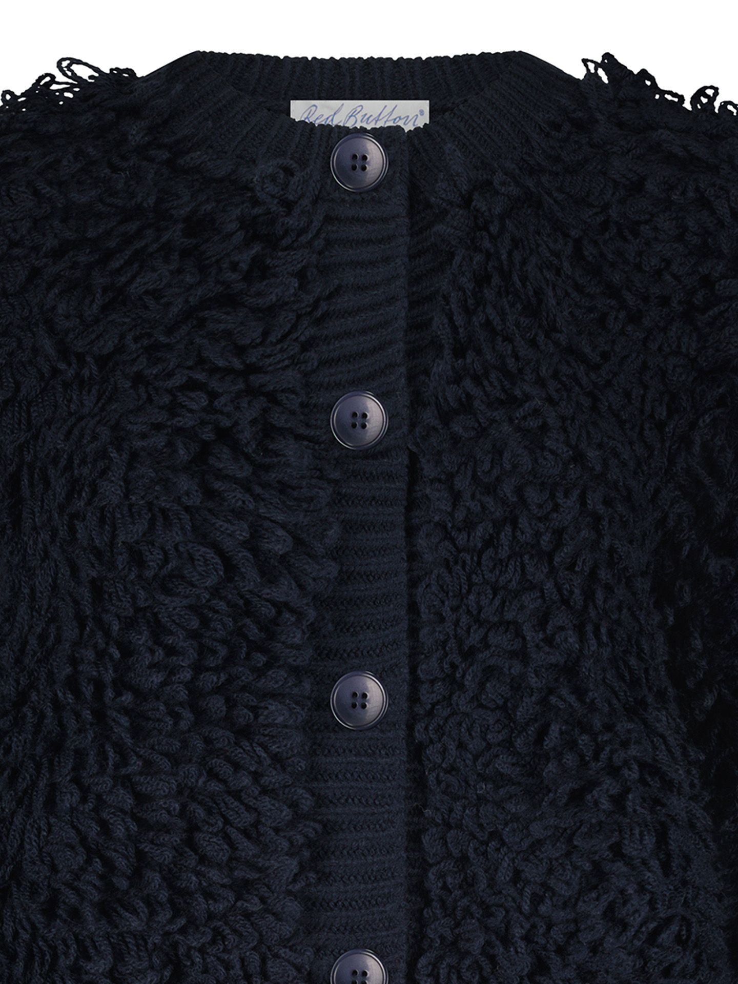 Red Button Vest Maya Blauw 00082371-1300