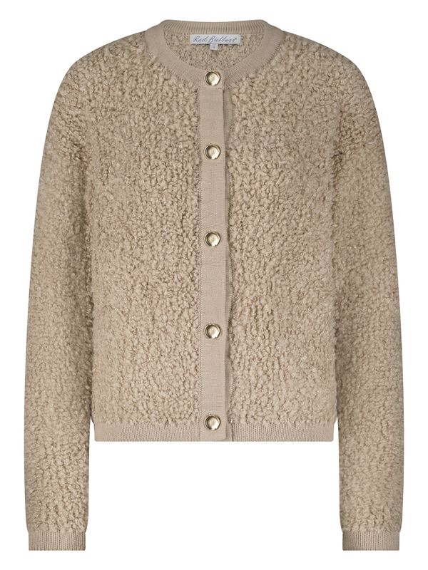 Red Button Vest Laila Beige 2900078203038