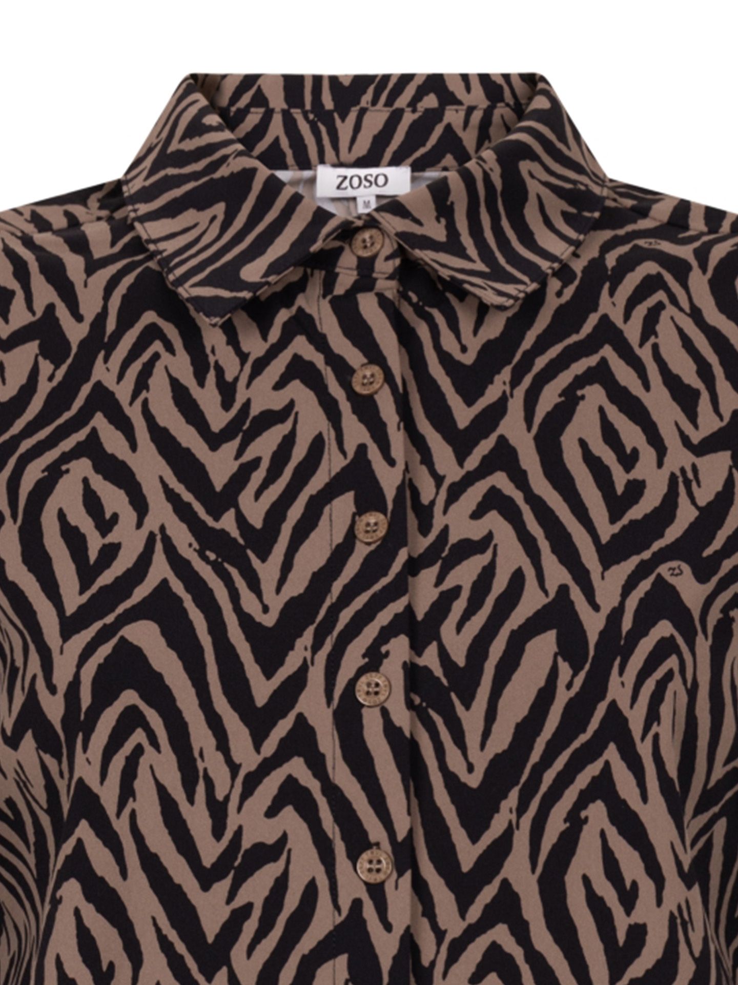 Zoso Blouse Jasmine Taupe 00082400-5500