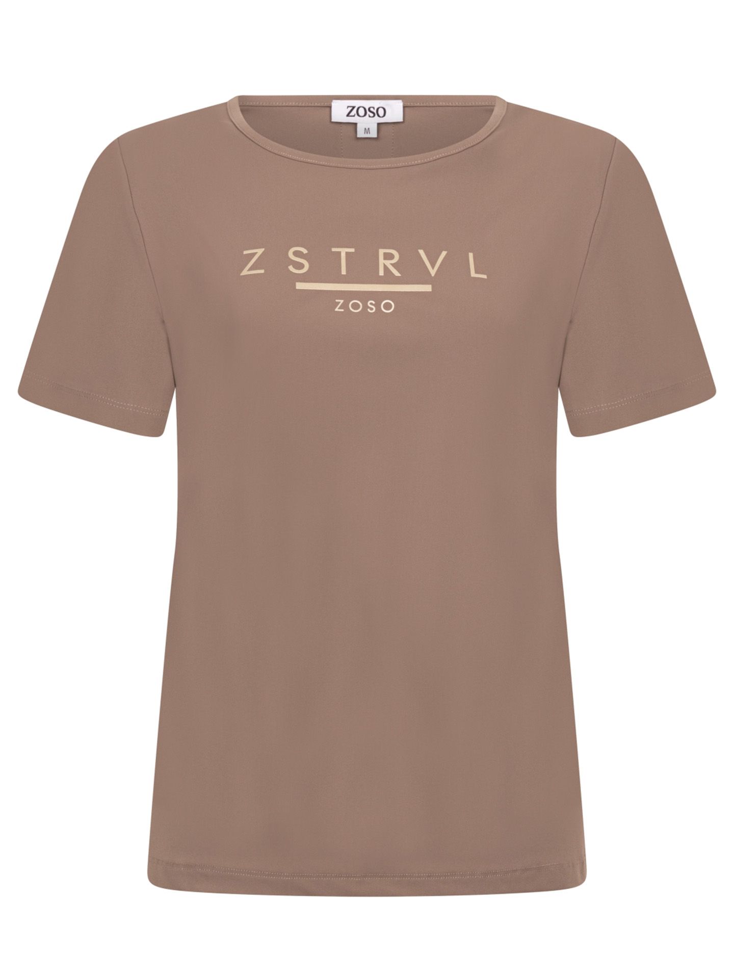 Zoso T-Shirt Felicia  Taupe 00082407-5500