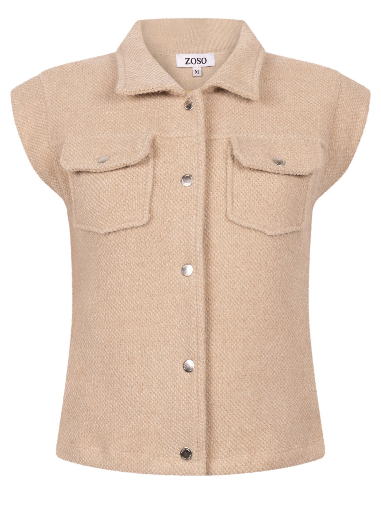 Zoso Gilet Melrose Beige 00082410-5201