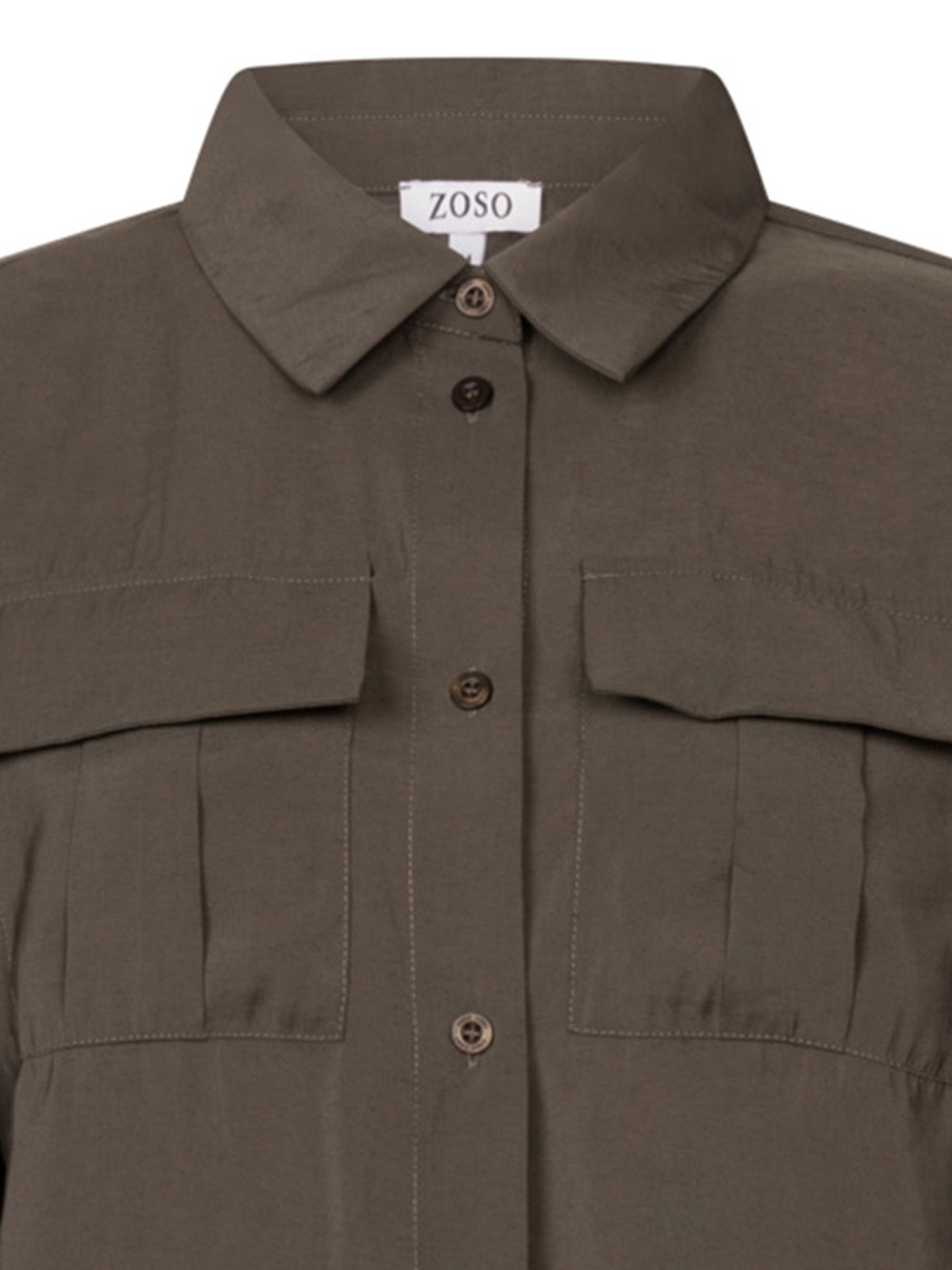 Zoso Blouse Ramona Groen 00082412-6300