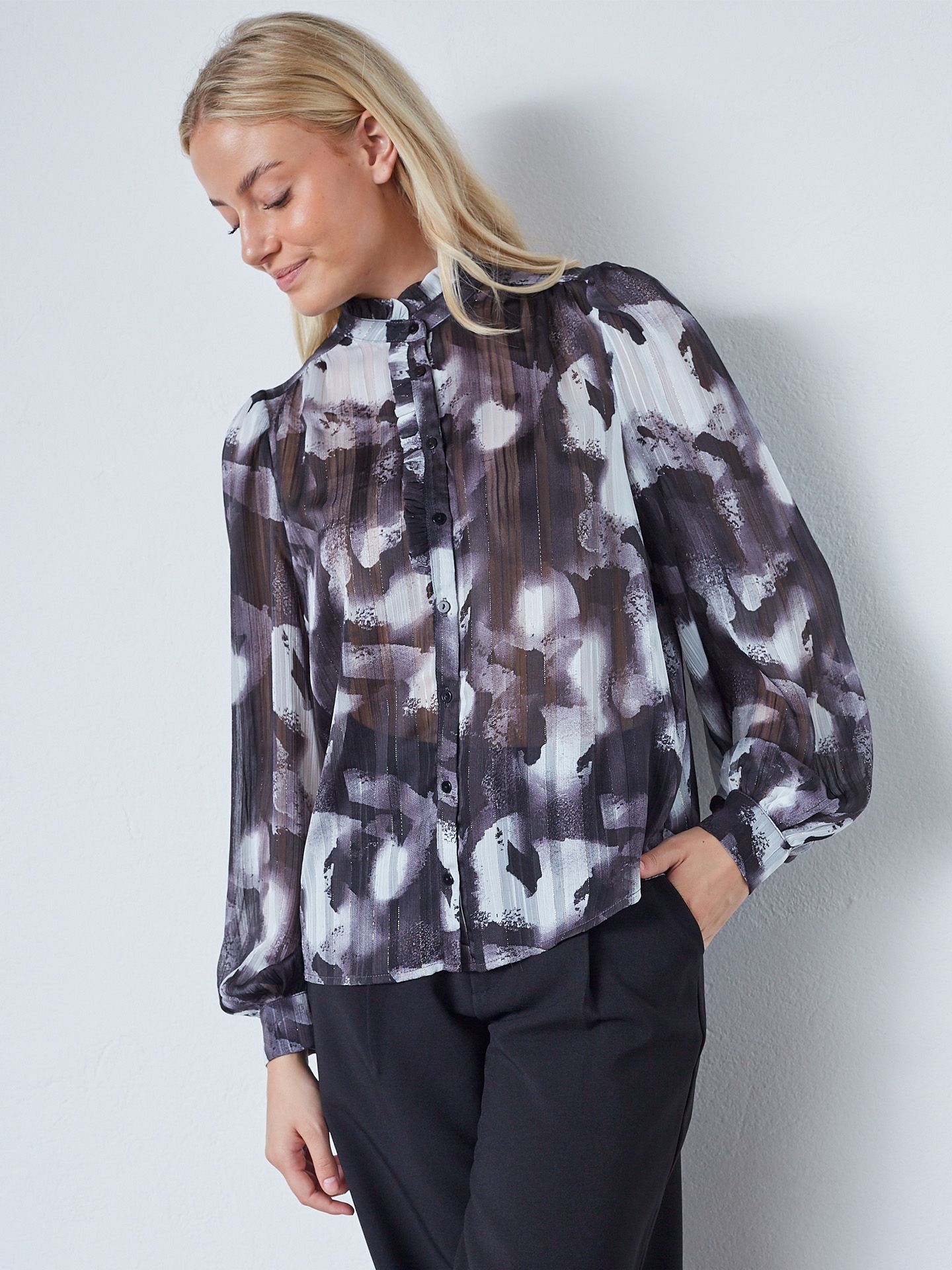 Sisters Point Blouse Virsa Zwart 00082422-7500