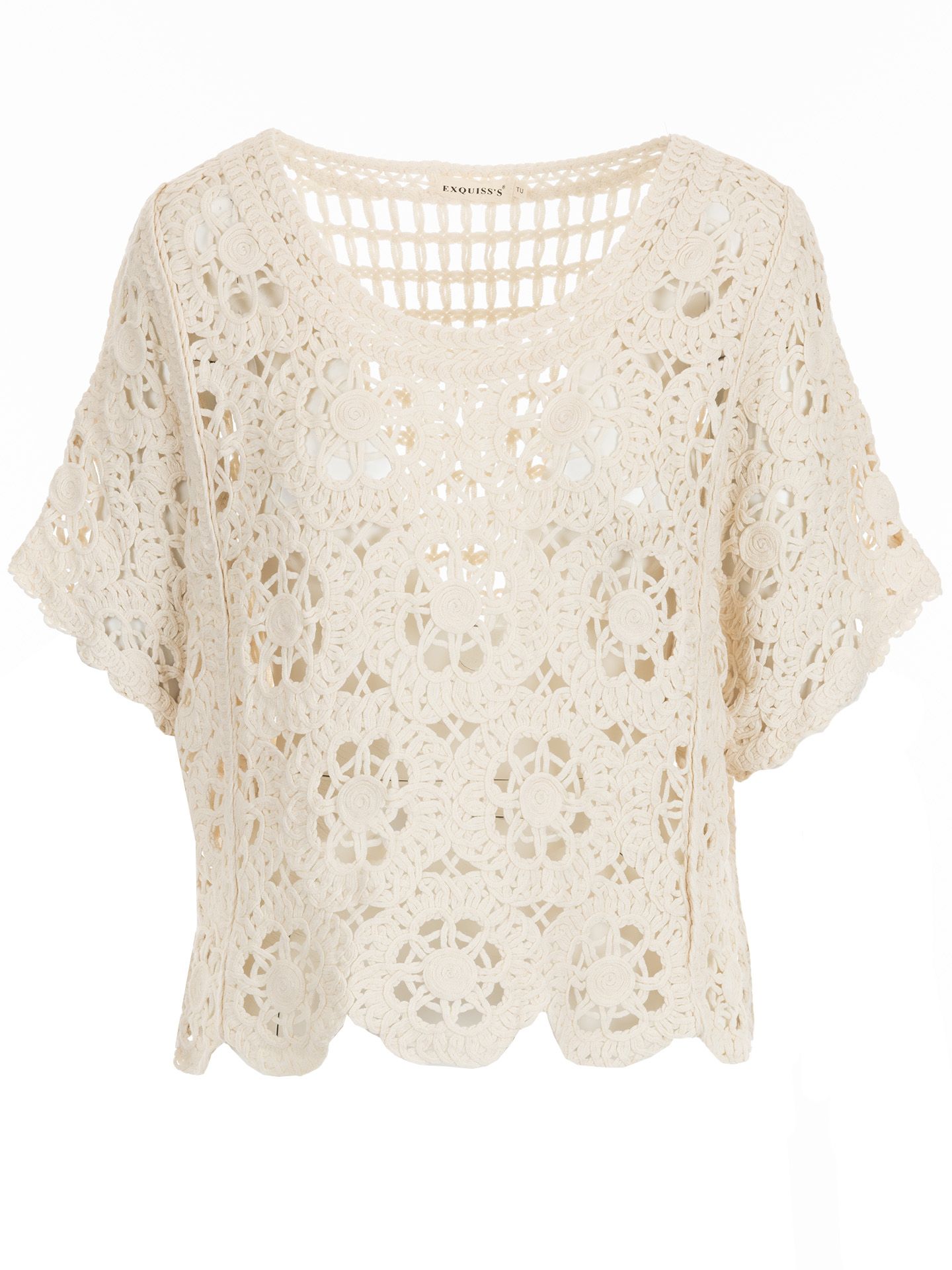 Exquisss Top Katja Beige 00082427-5200