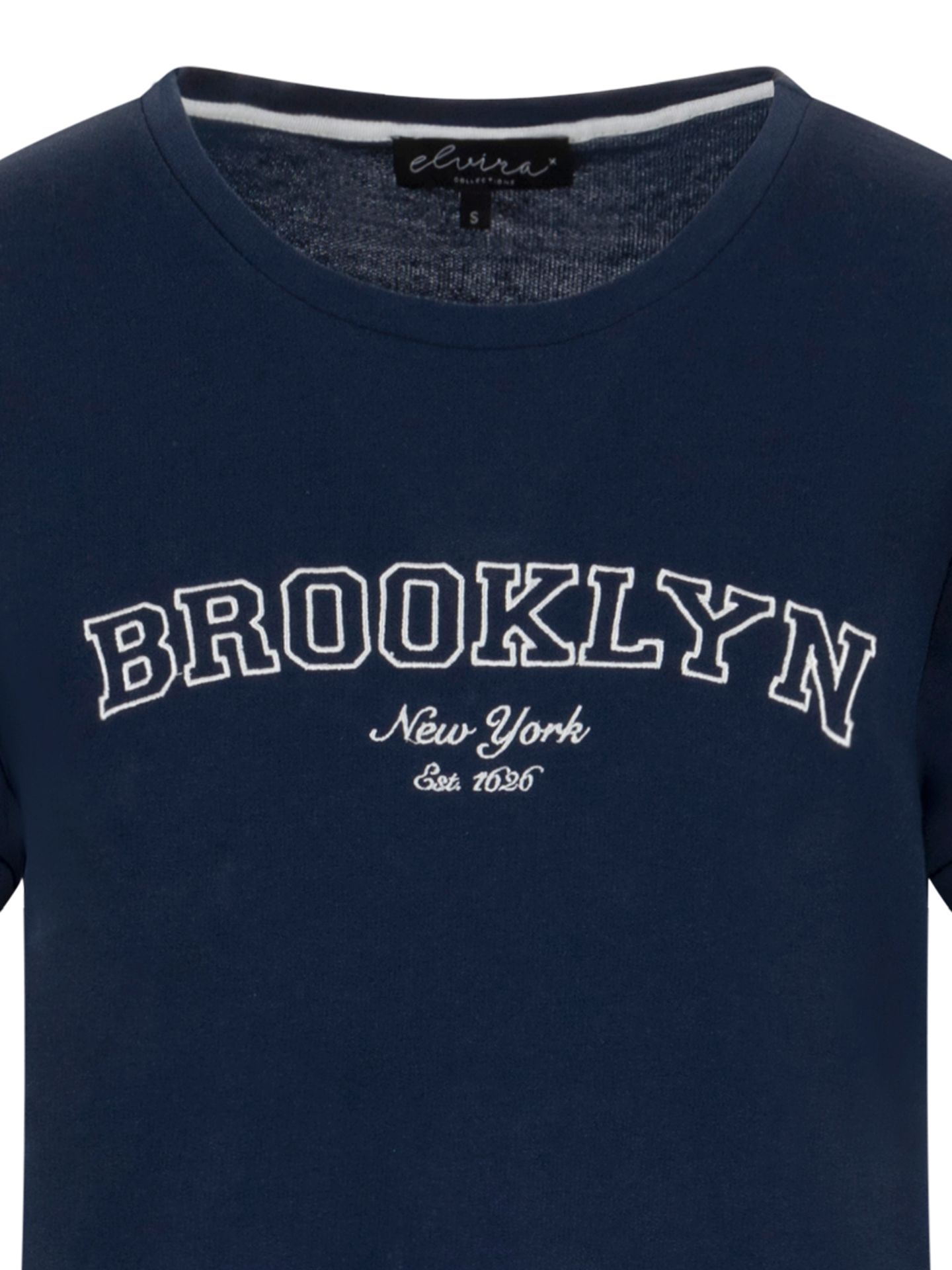 Elvira Collections T-shirt Puck Blauw 00082446-1500