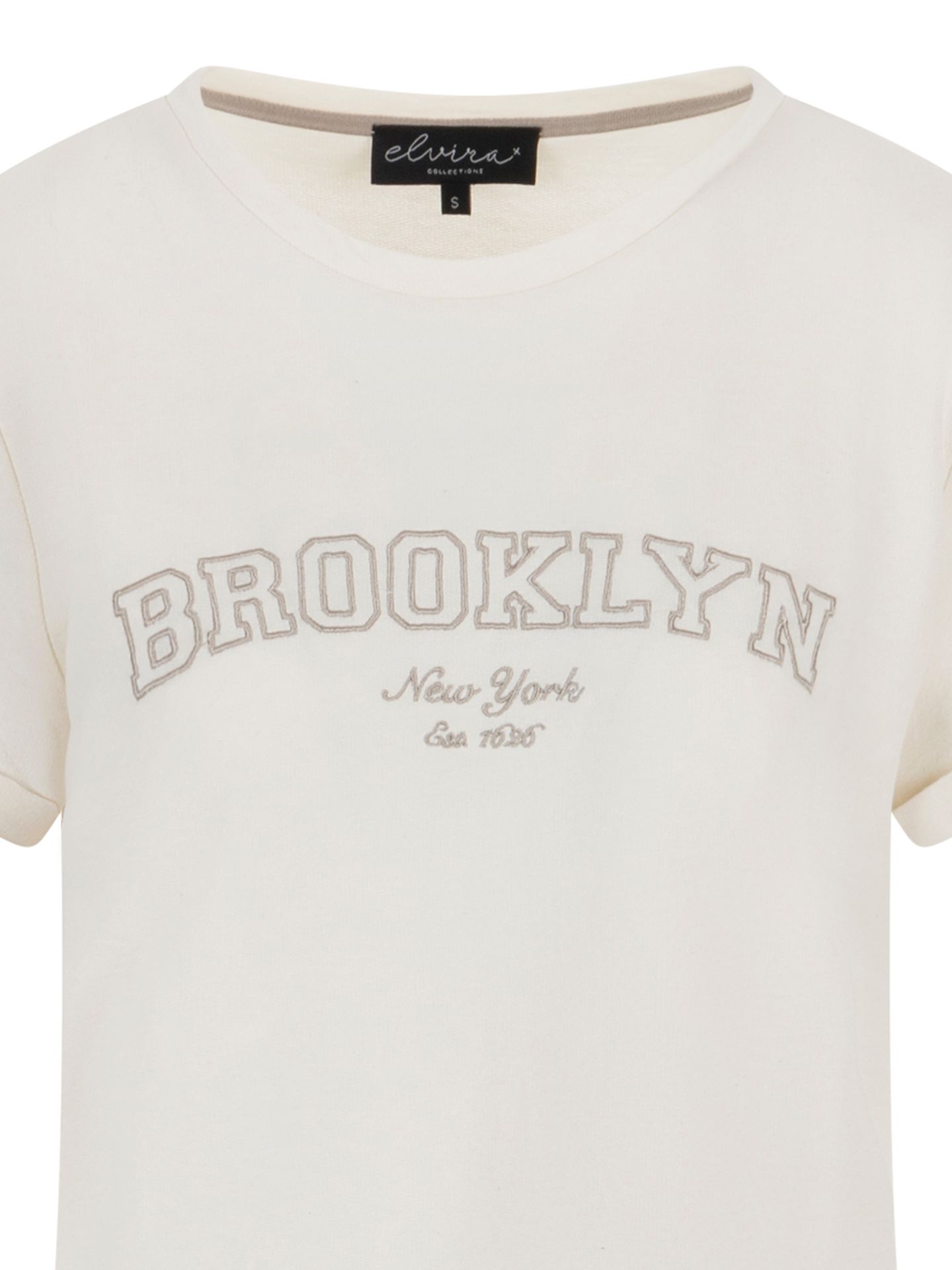 Elvira Collections T-shirt Puck Off white 00082446-5000