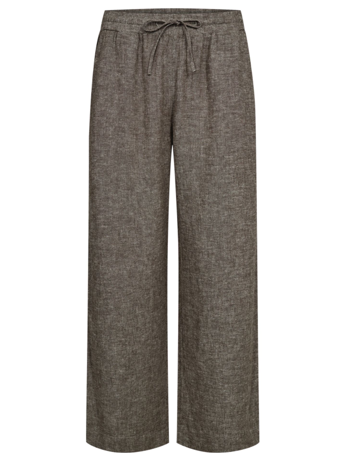 Freequent Wide Leg Broek Lava Ankle Taupe 00082452-5500