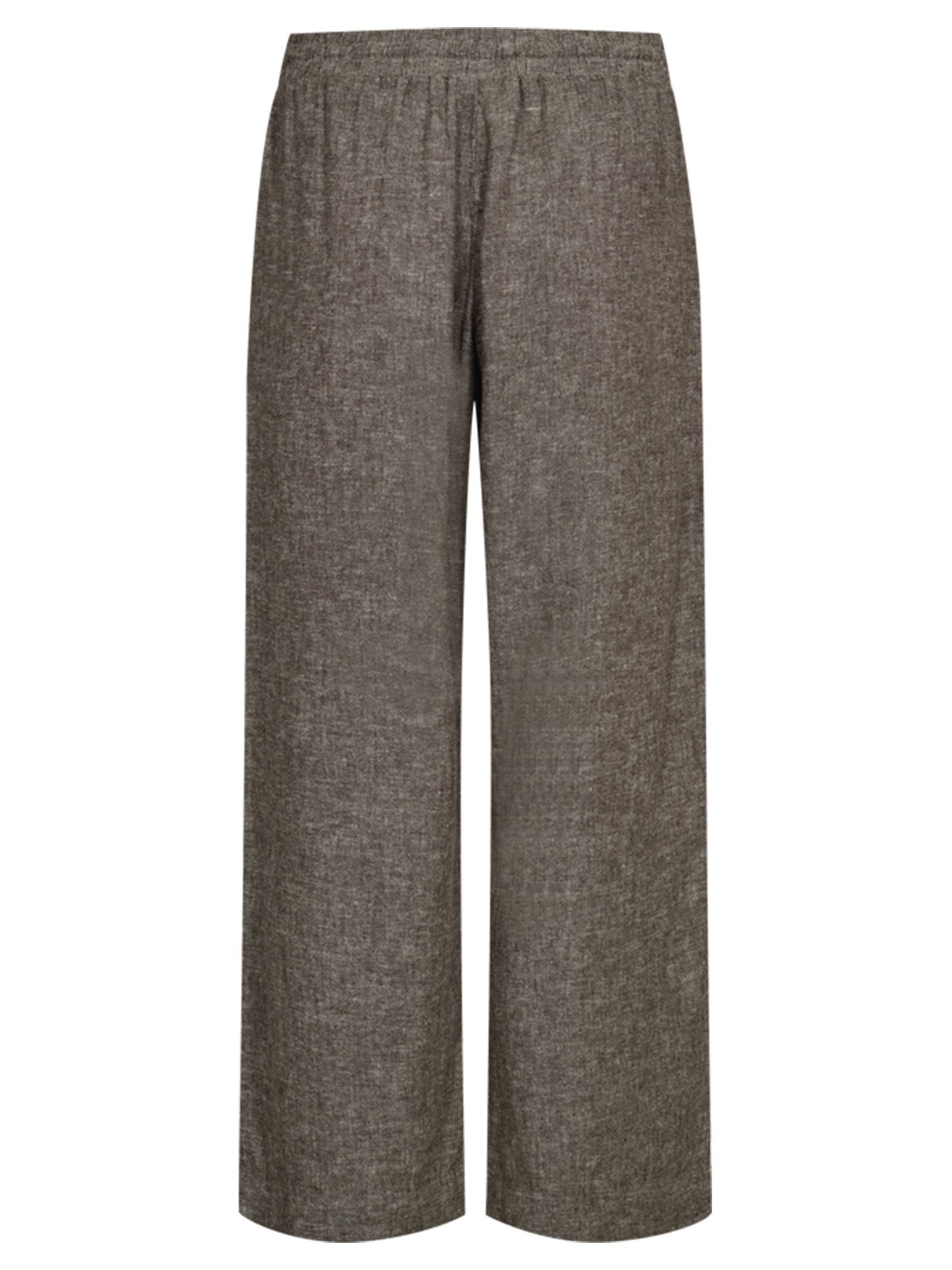 Freequent Wide Leg Broek Lava Ankle Taupe 00082452-5500