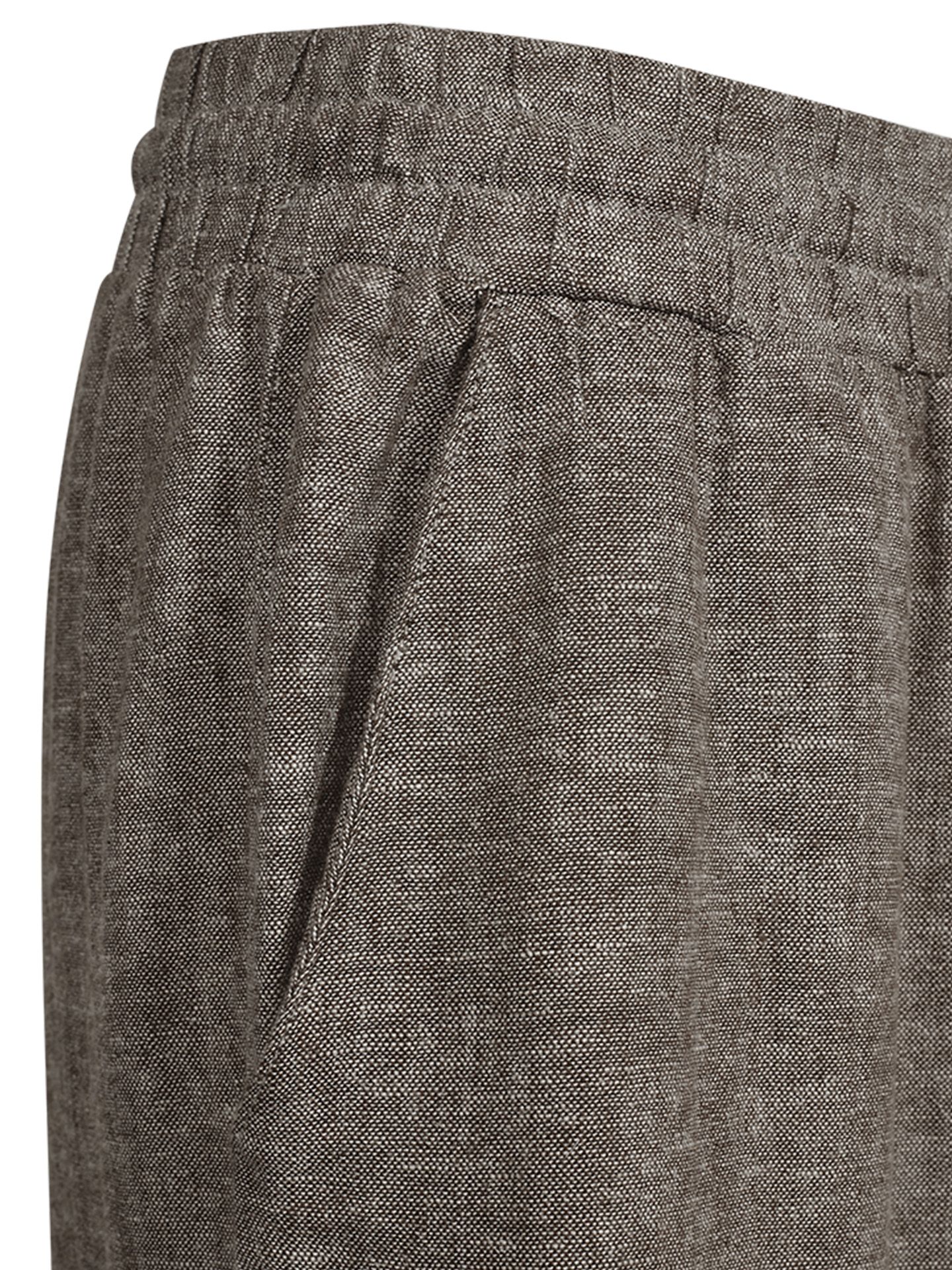 Freequent Wide Leg Broek Lava Ankle Taupe 00082452-5500