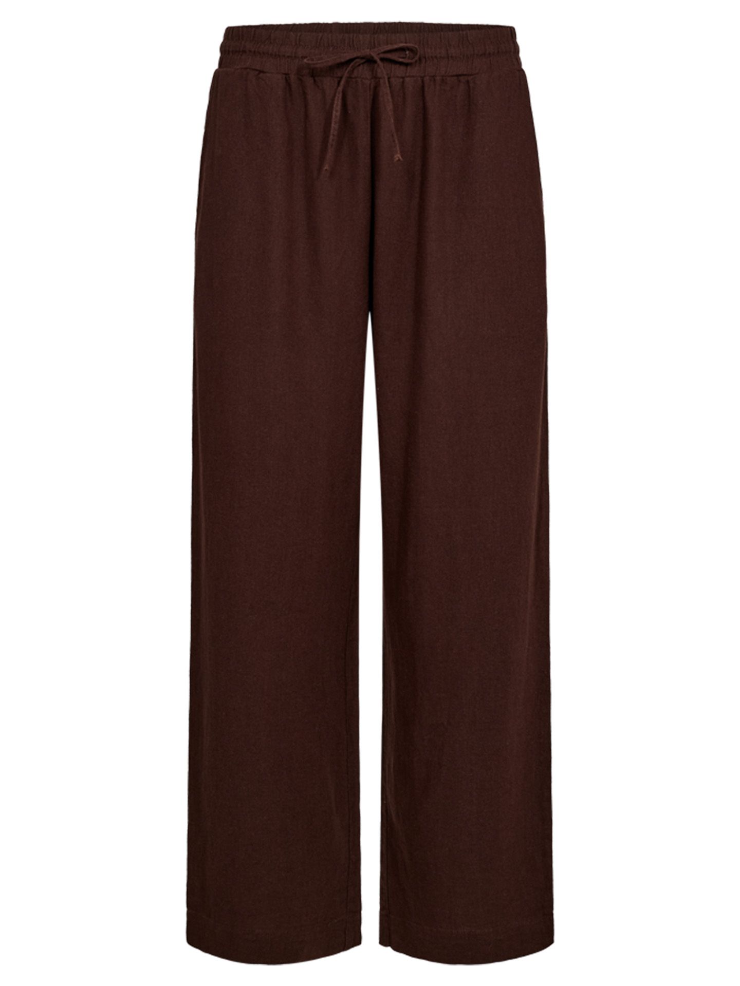 Freequent Wide Leg Broek Lava Ankle Bruin 00082452-5800