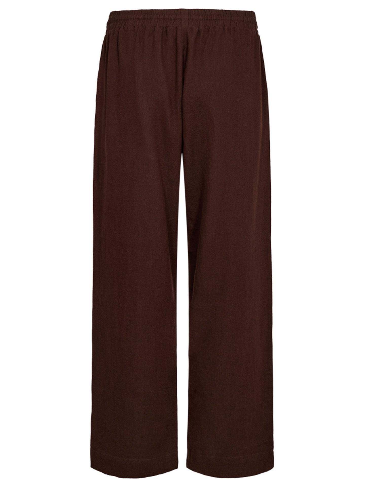 Freequent Wide Leg Broek Lava Ankle Bruin 00082452-5800