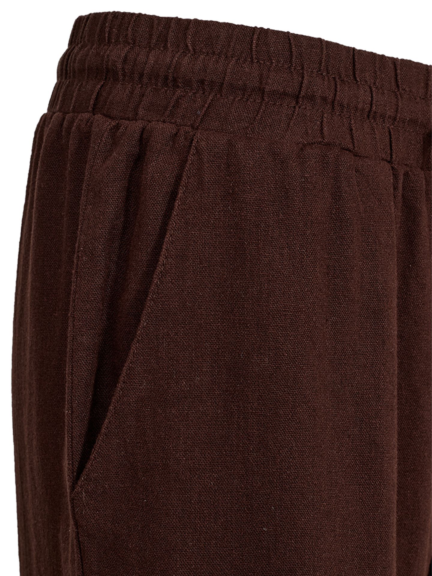 Freequent Wide Leg Broek Lava Ankle Bruin 00082452-5800
