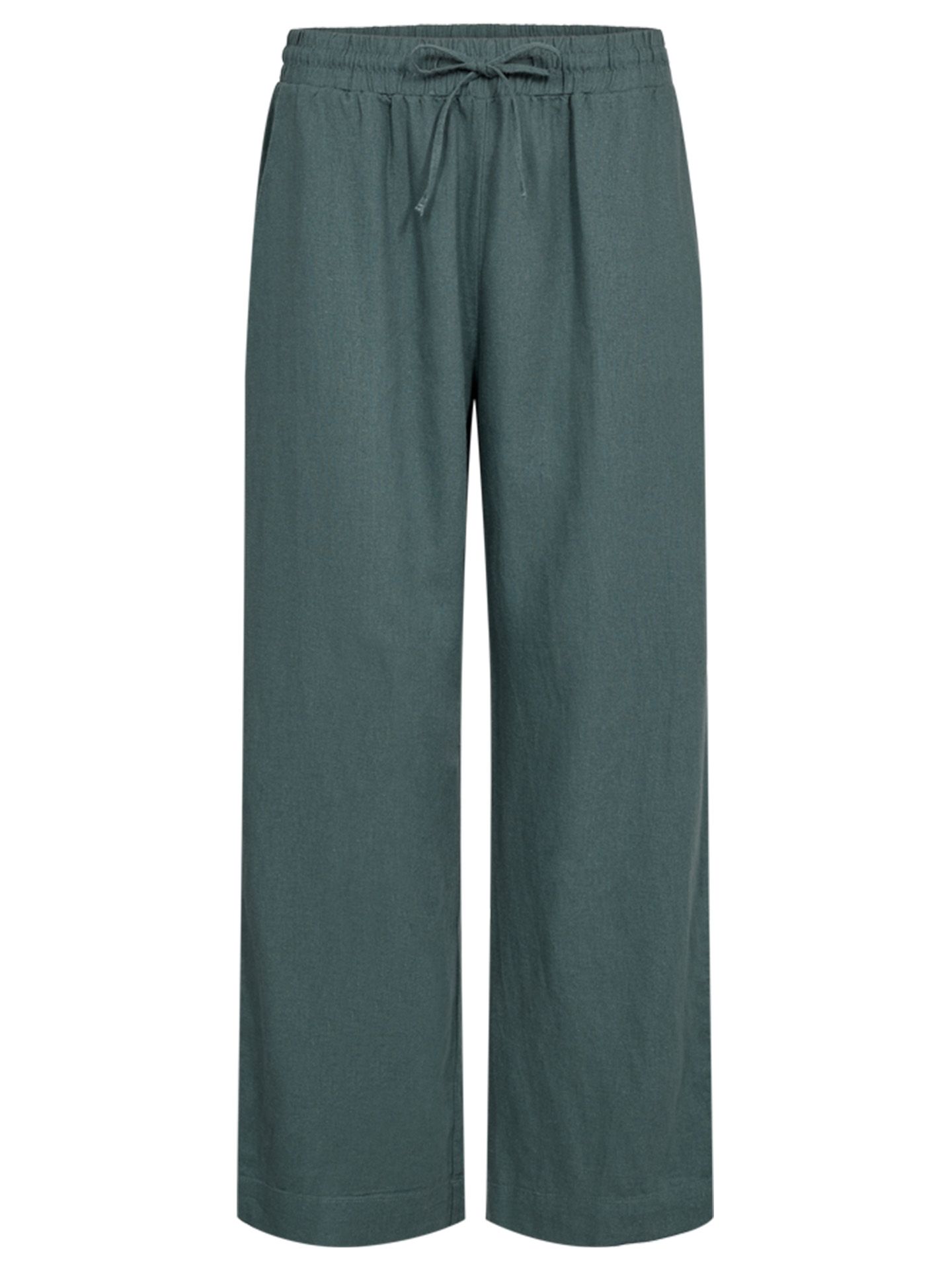 Freequent Wide Leg Broek Lava Ankle Groen 00082452-6400