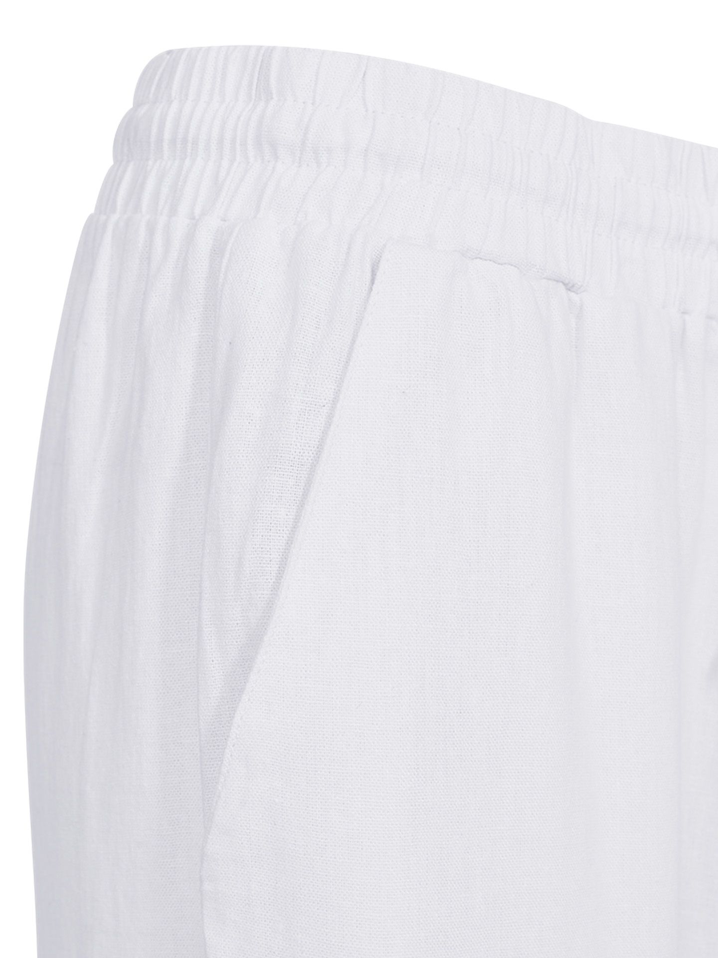 Freequent Wide Leg Broek Lava Ankle Wit 00082452-7000