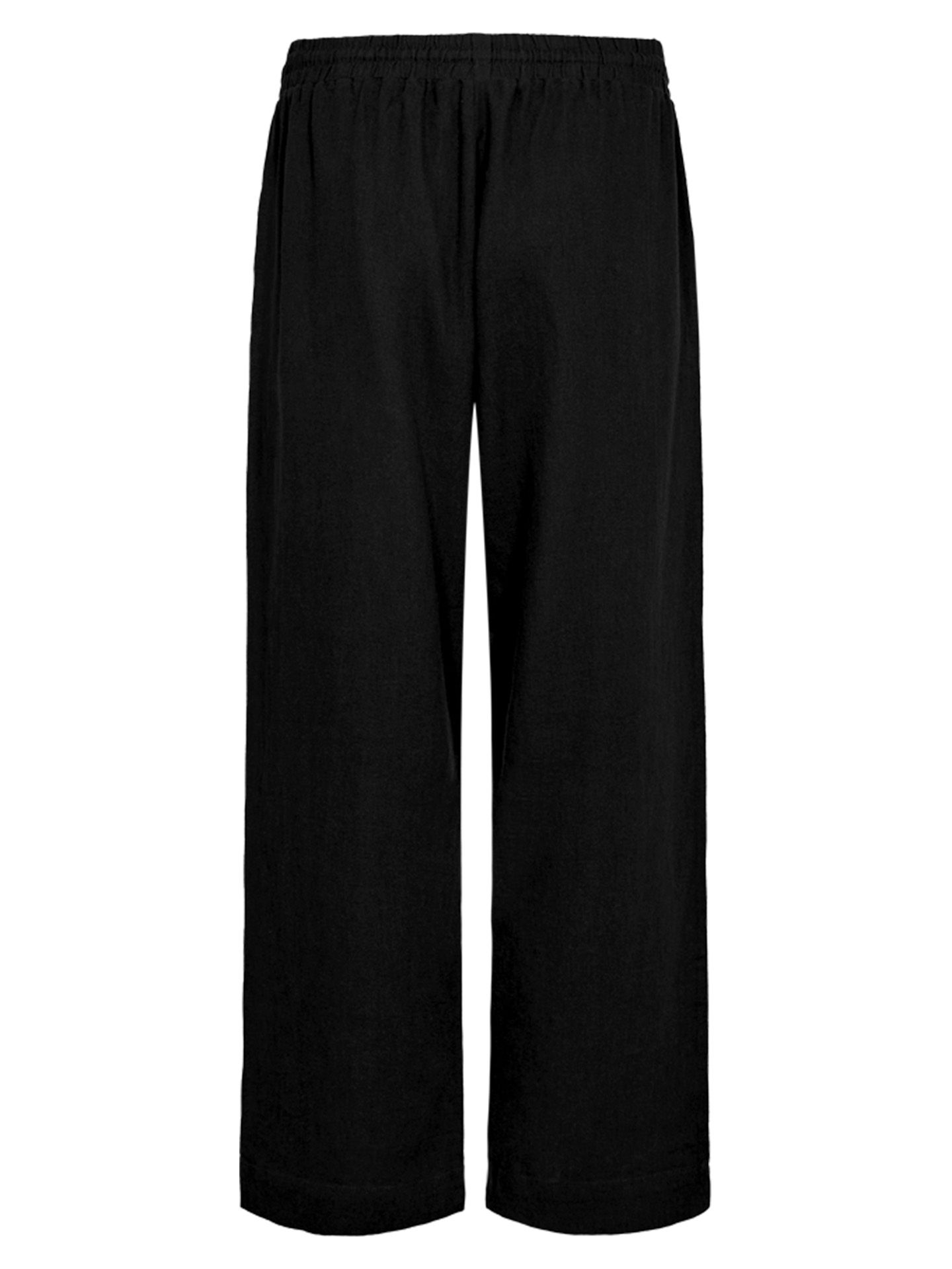 Freequent Wide Leg Broek Lava Ankle Zwart 00082452-7500