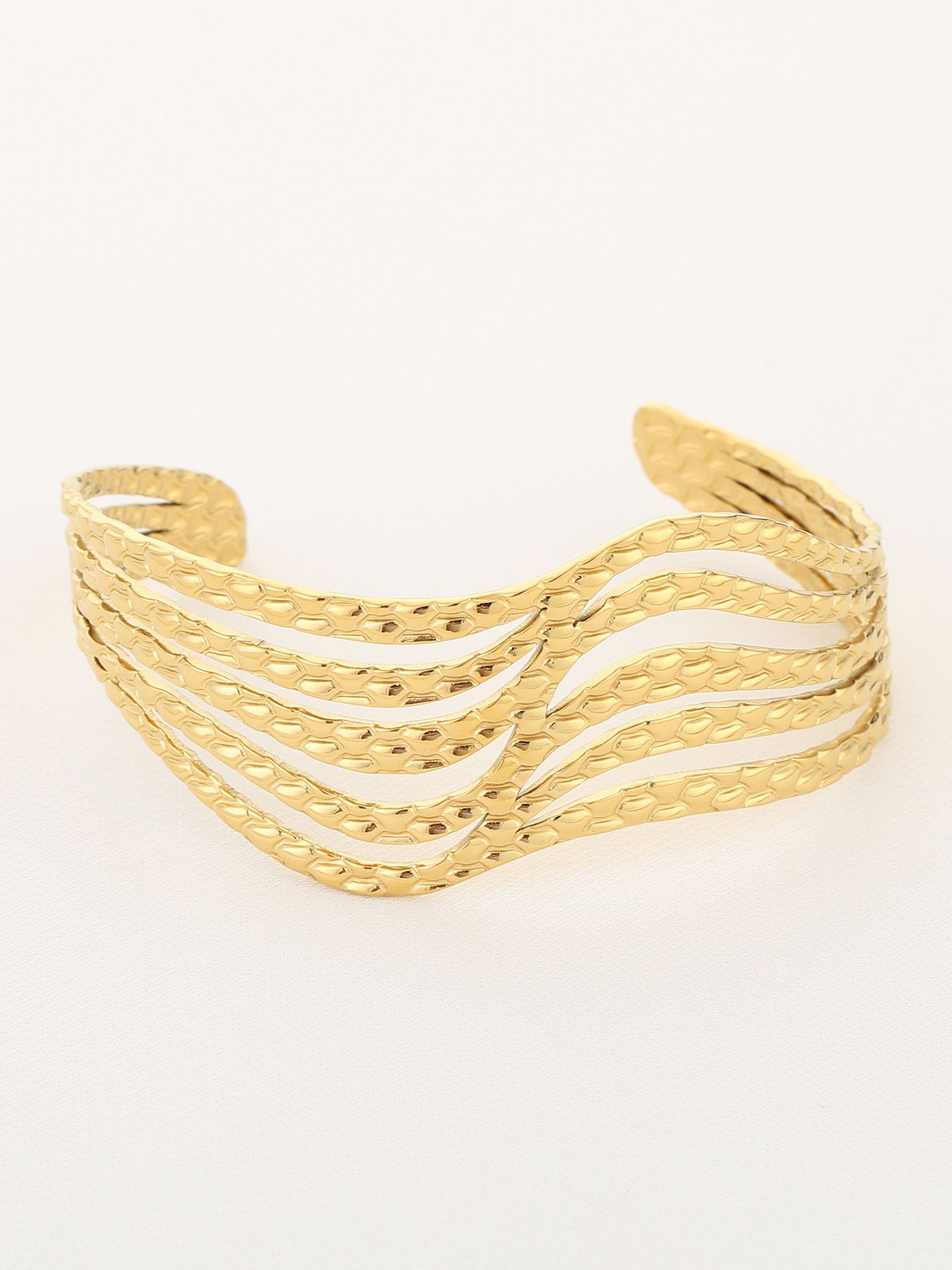 Schijvens mode Armband Flow Goud 00082457-2400