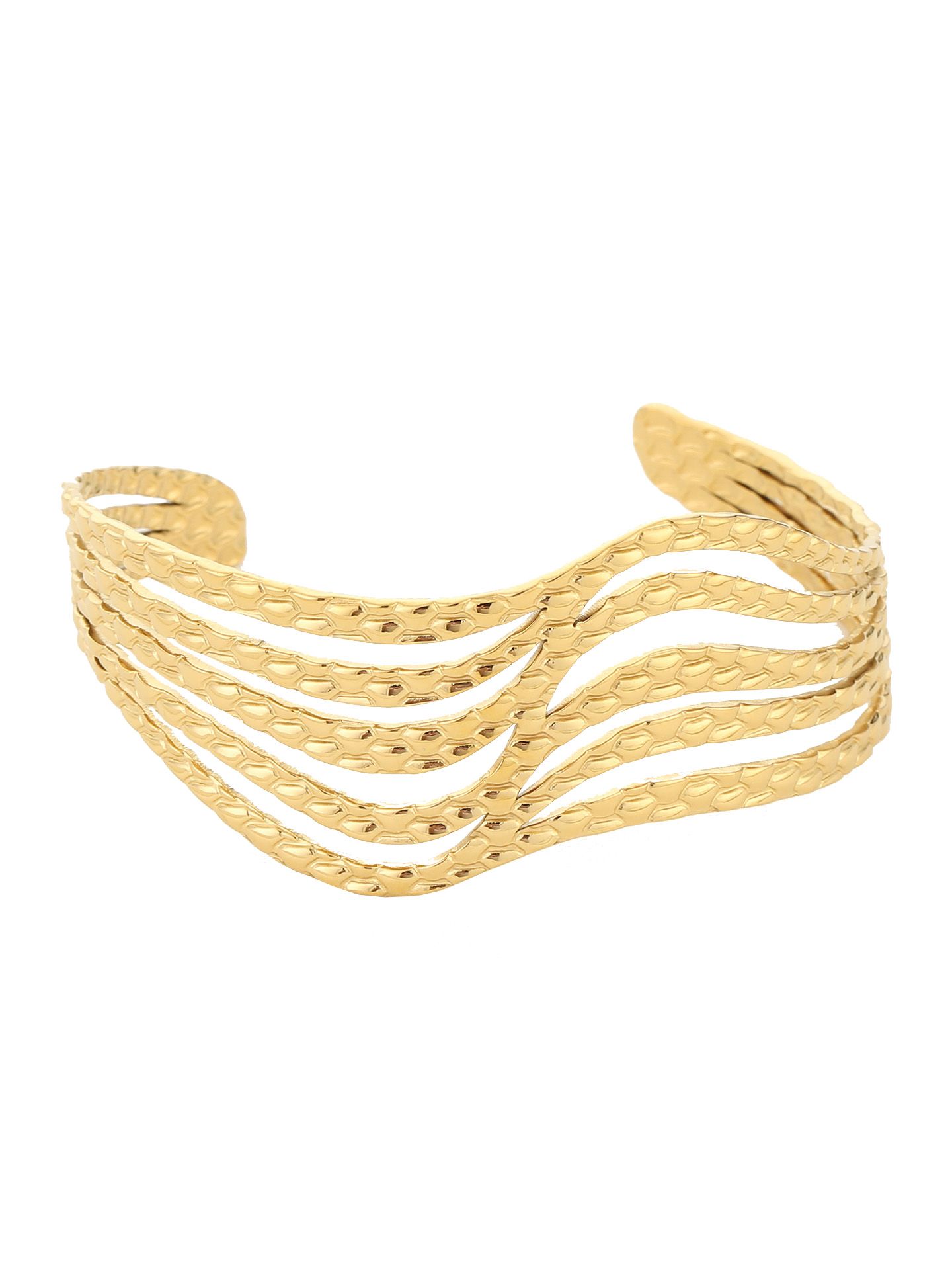Schijvens mode Armband Flow Goud 00082457-2400