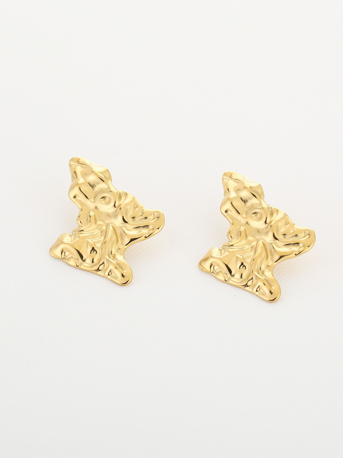 Schijvens mode Oorbellen Bea Goud 00082459-2400