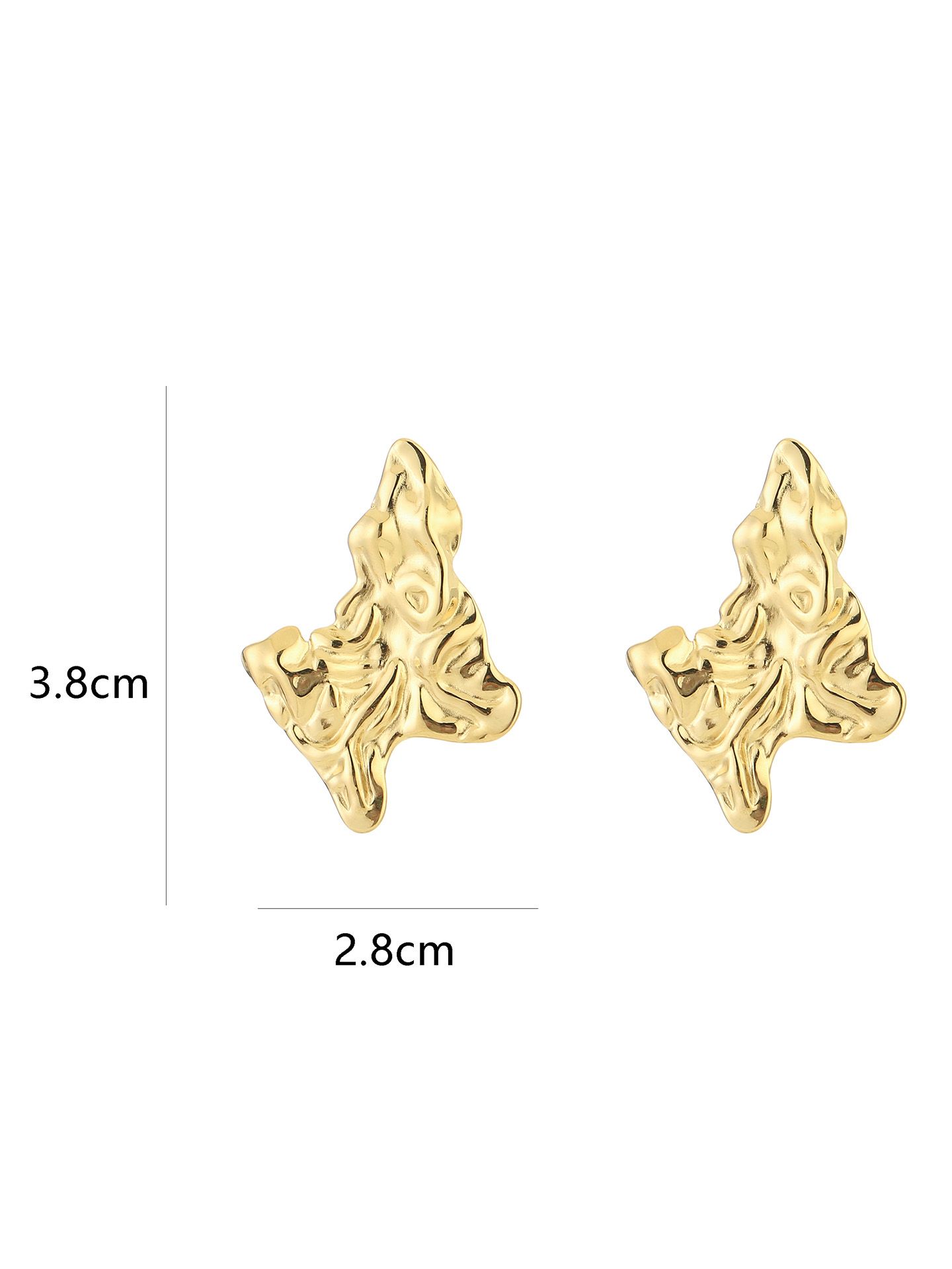 Schijvens mode Oorbellen Bea Goud 00082459-2400