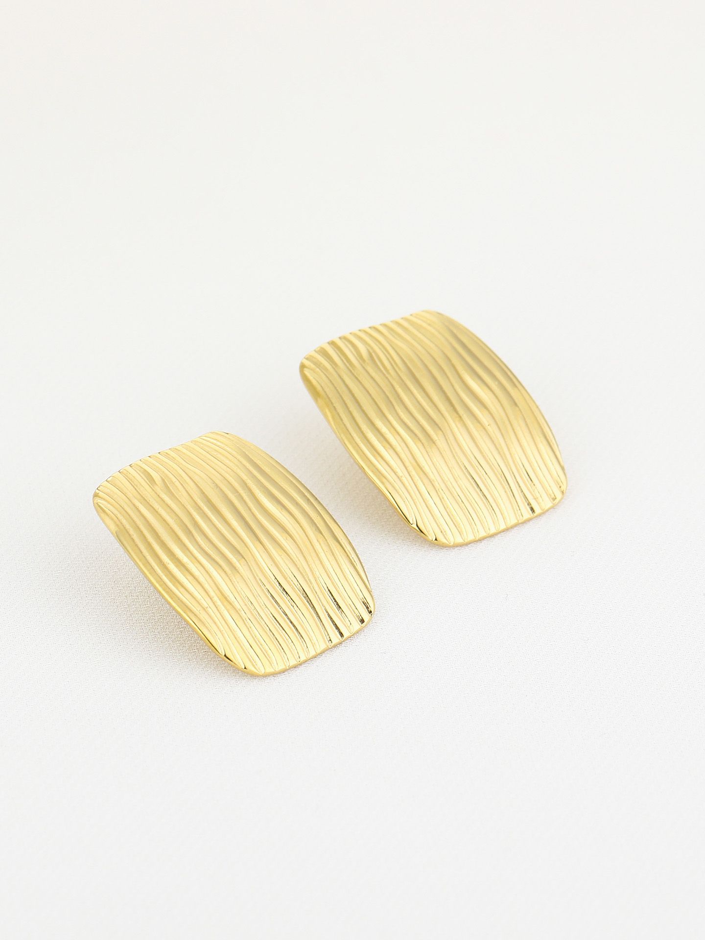Schijvens mode Oorbellen Leslie Goud 00082461-2400