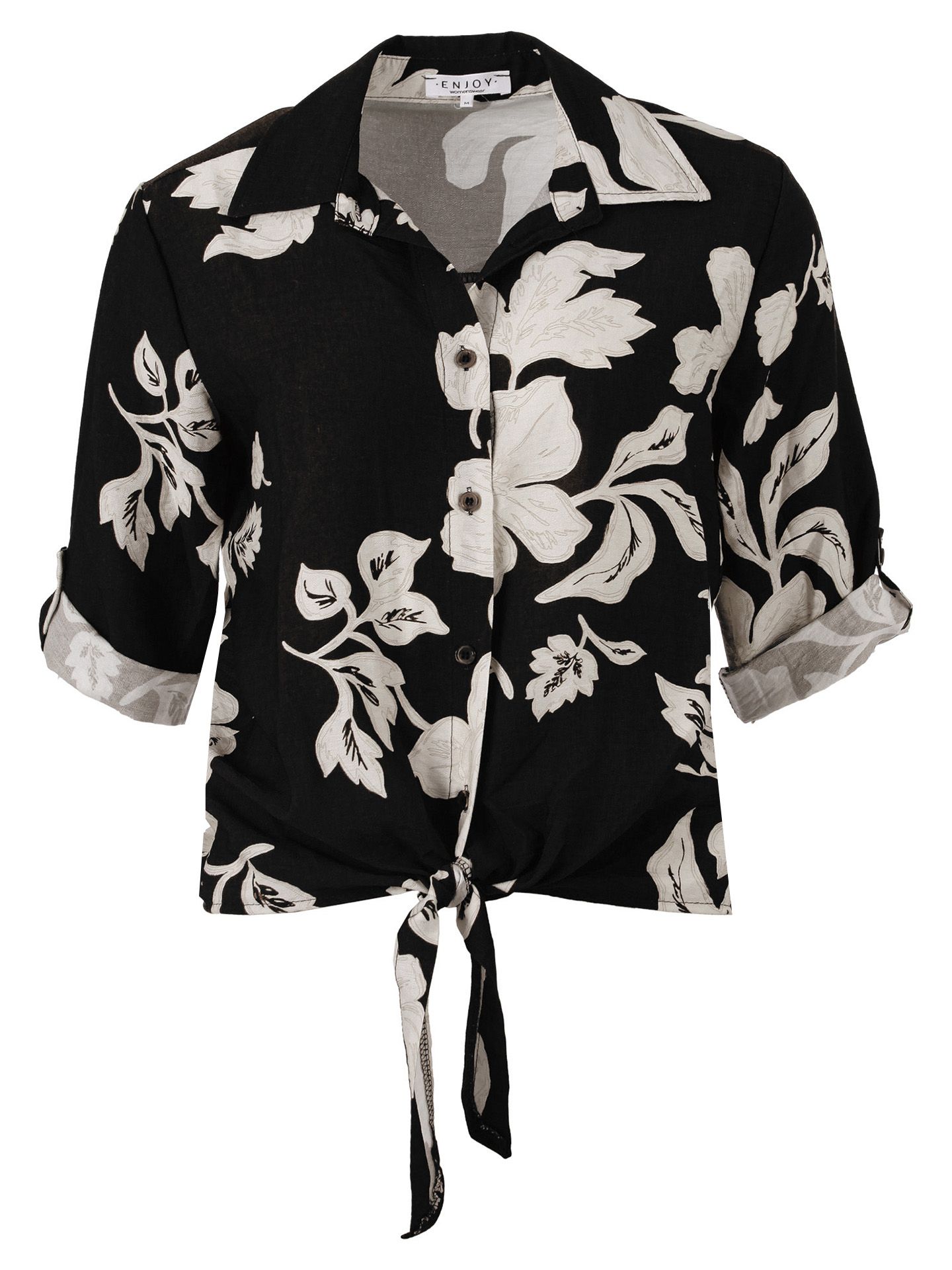 Enjoy Womenswear Blouse Yoni Zwart 00082464-7500