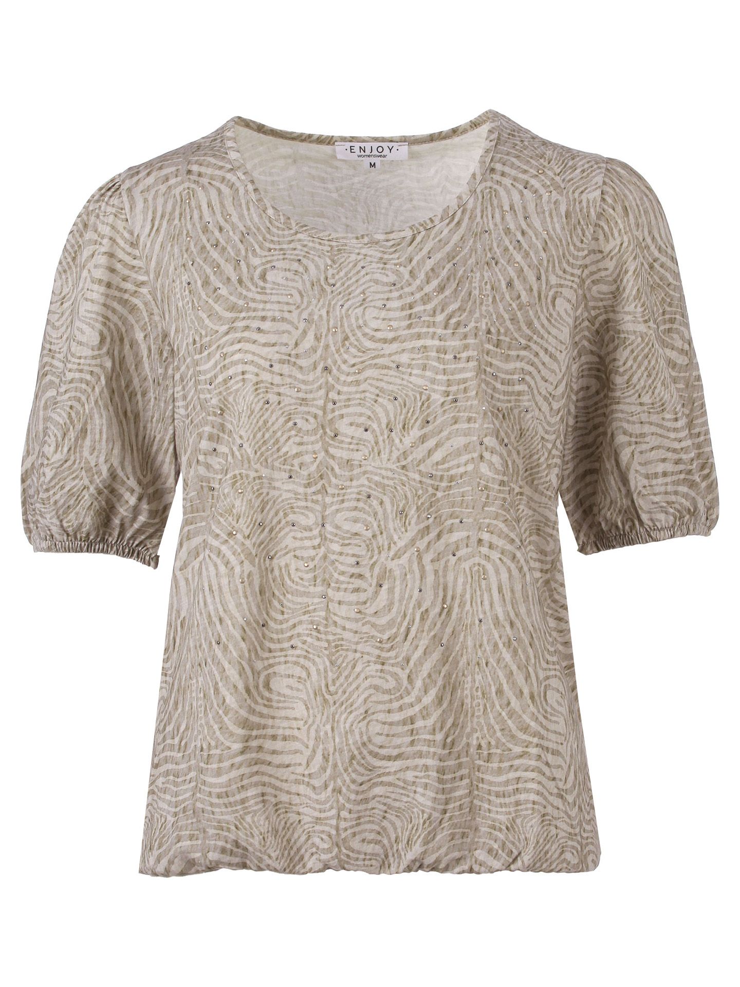 Enjoy Womenswear Shirt Annette Beige 00082465-5200