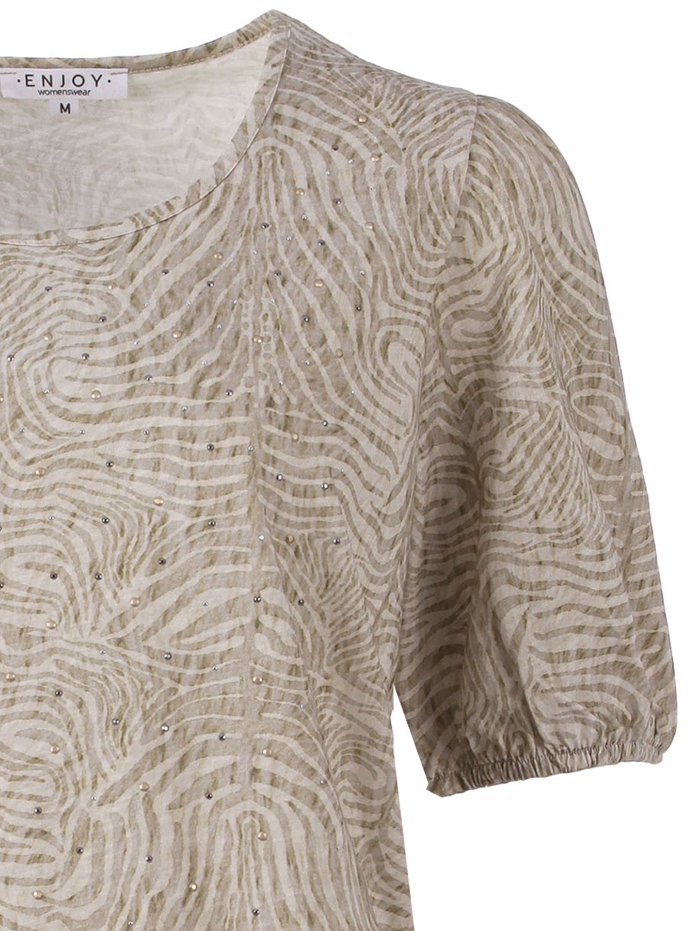 Enjoy Womenswear Shirt Annette Beige 00082465-5200
