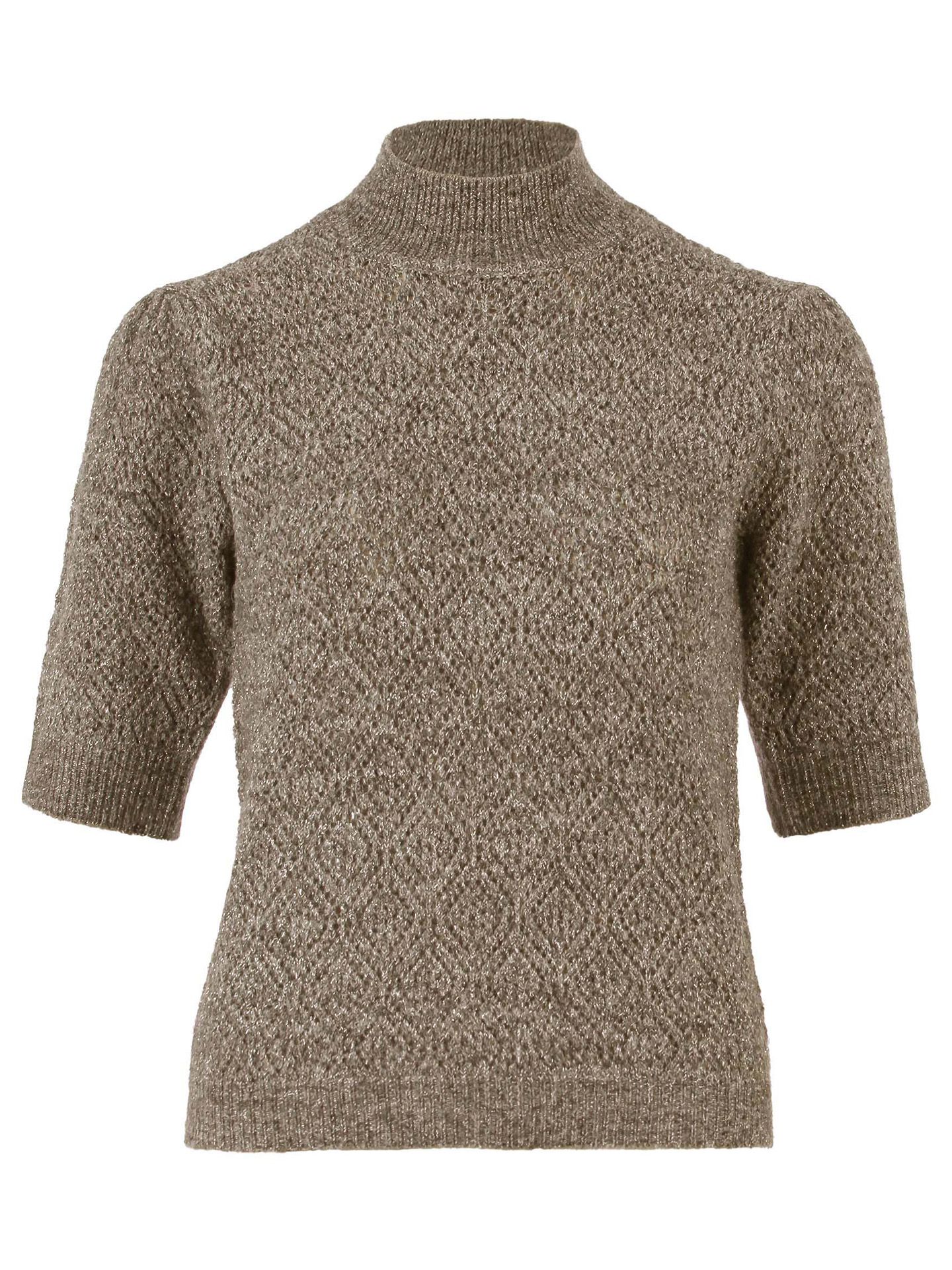 Enjoy Womenswear Shirt Daniek Taupe 00082467-5500