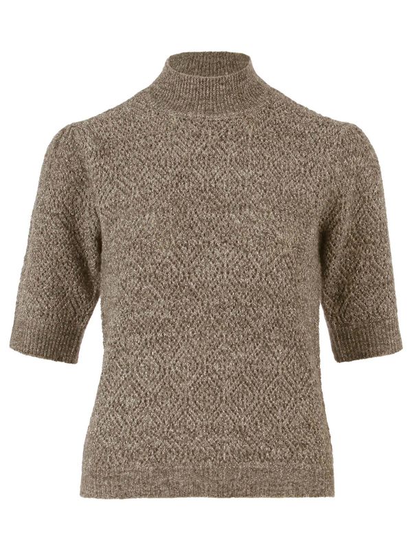 Enjoy Womenswear Shirt Daniek Taupe 2900078350053