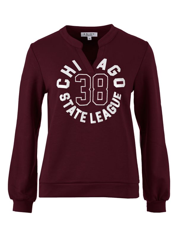 Enjoy Womenswear Trui Leslie Rood 2900078355027