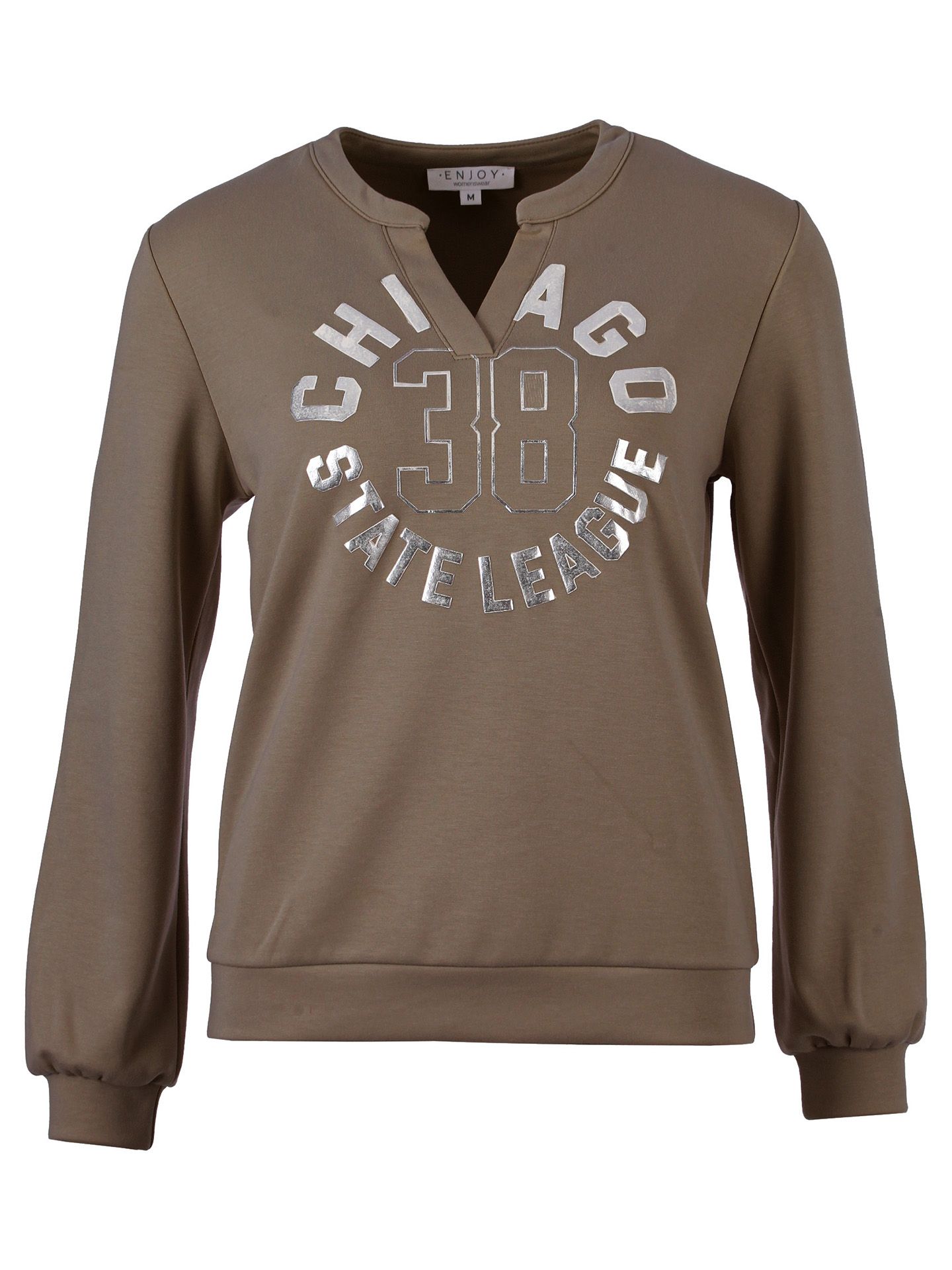 Enjoy Womenswear Trui Leslie Taupe 00082470-5510