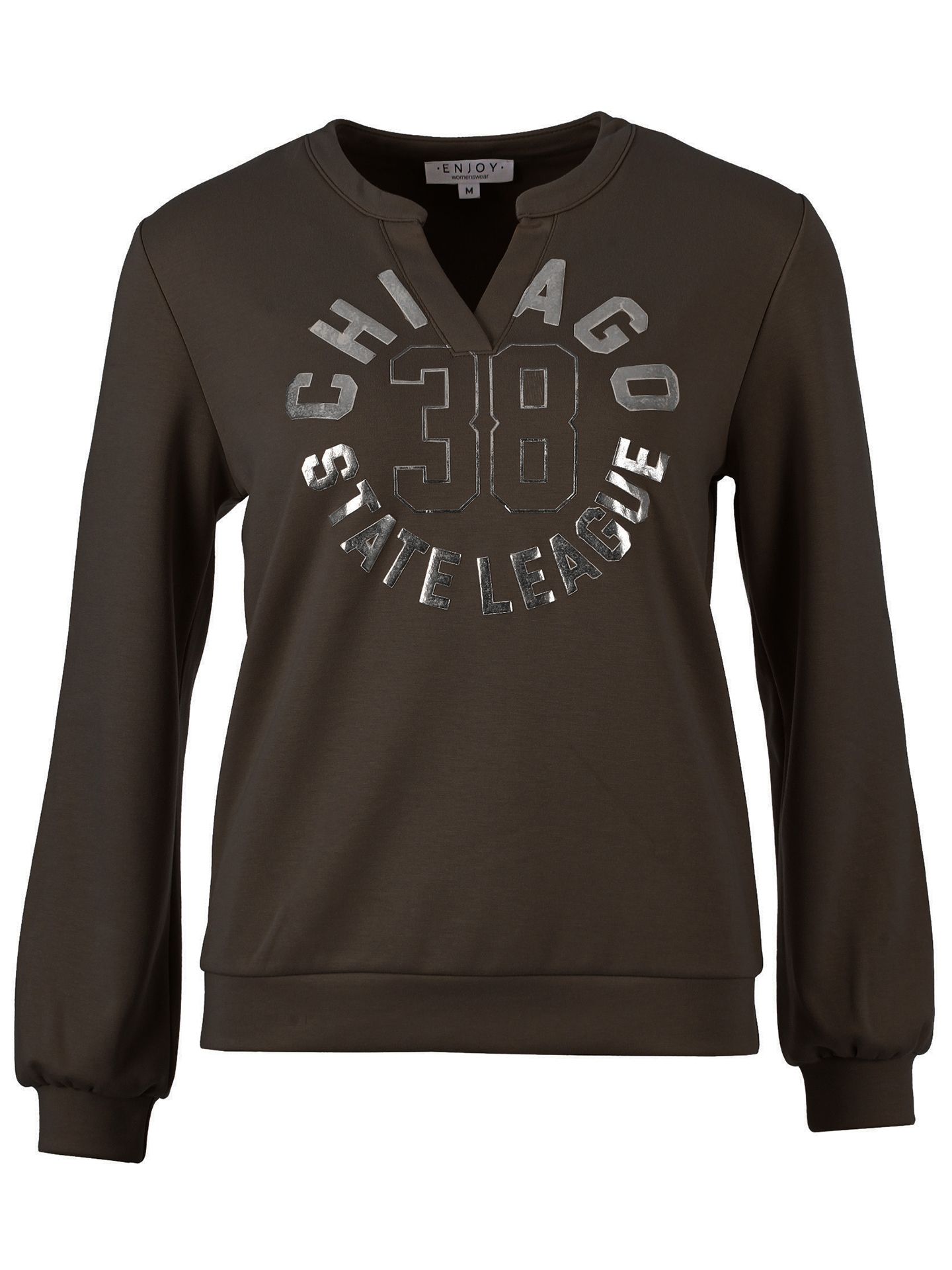 Enjoy Womenswear Trui Leslie Bruin 00082470-5800