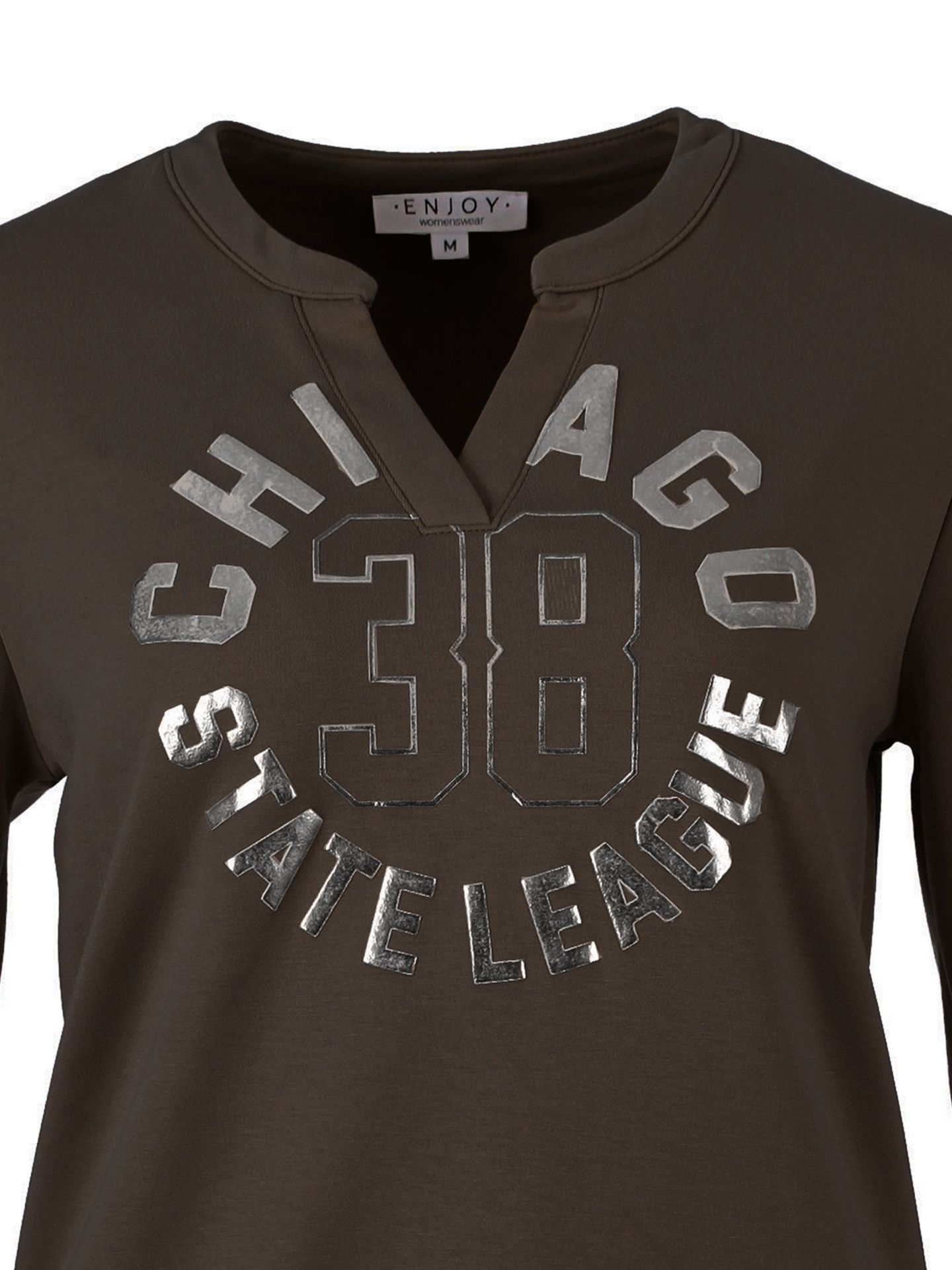 Enjoy Womenswear Trui Leslie Bruin 00082470-5800