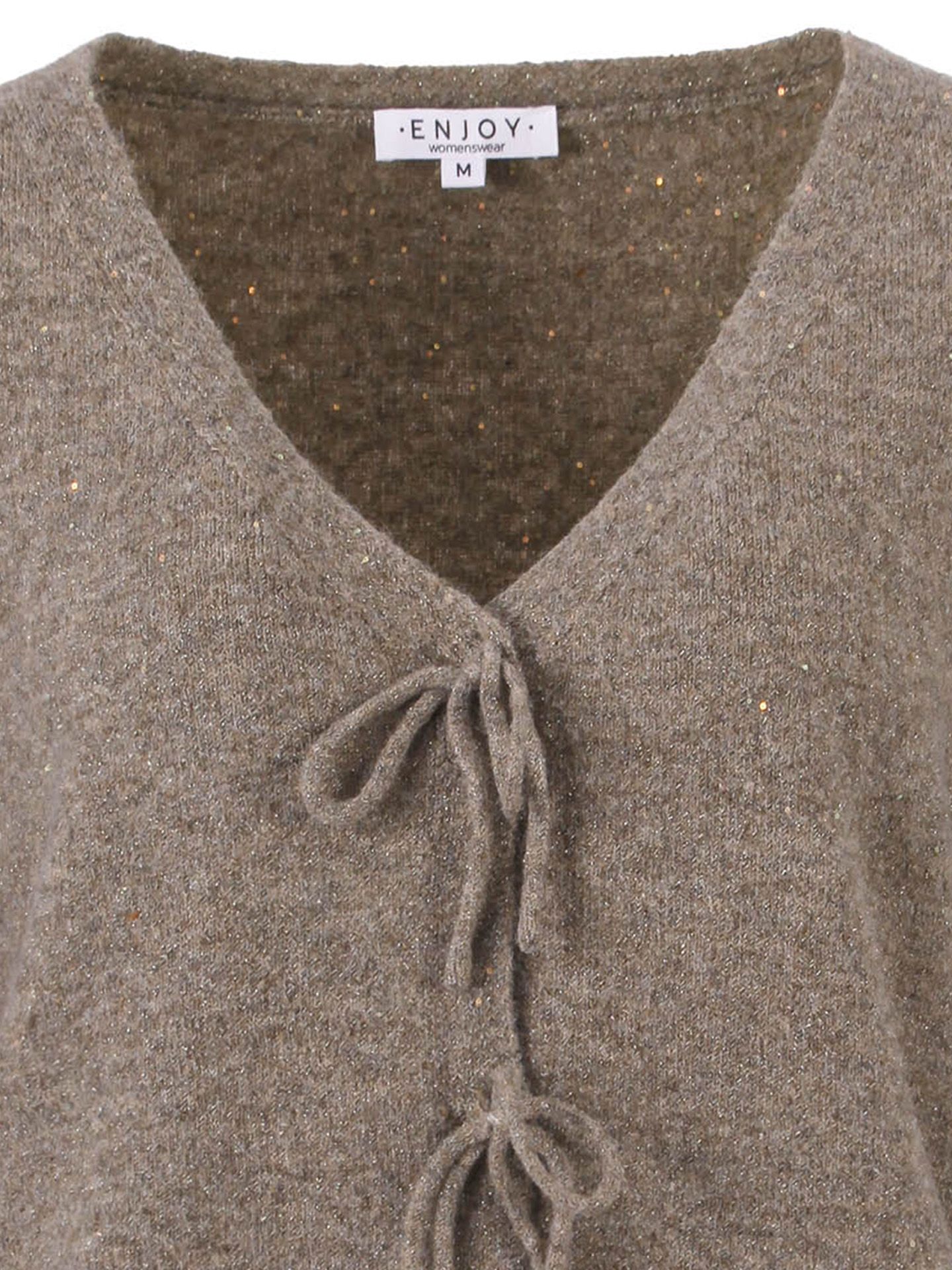 Enjoy Womenswear Vest Claire Taupe 00082474-5500