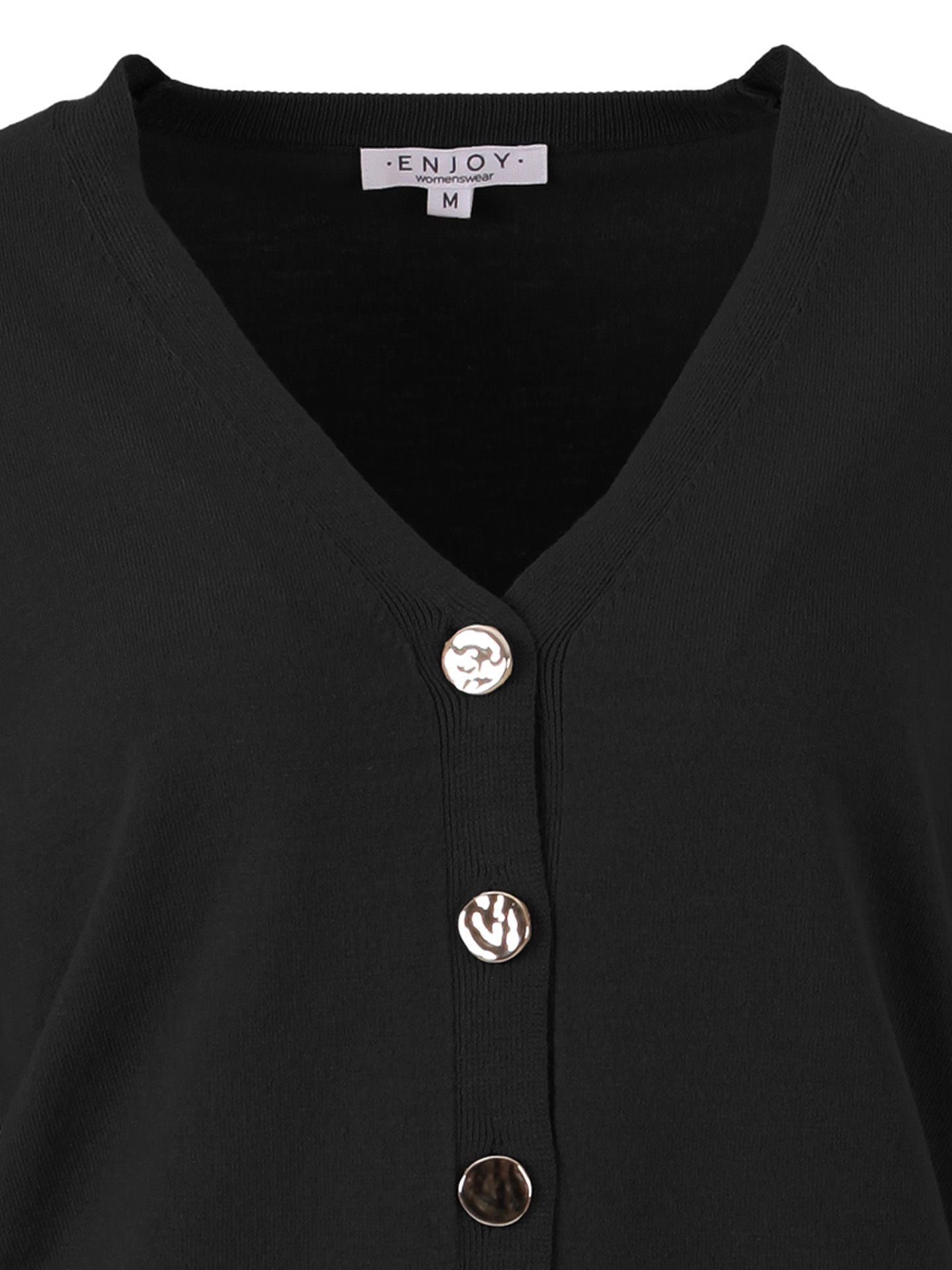 Enjoy Womenswear Vest Indy Zwart 00082476-7500
