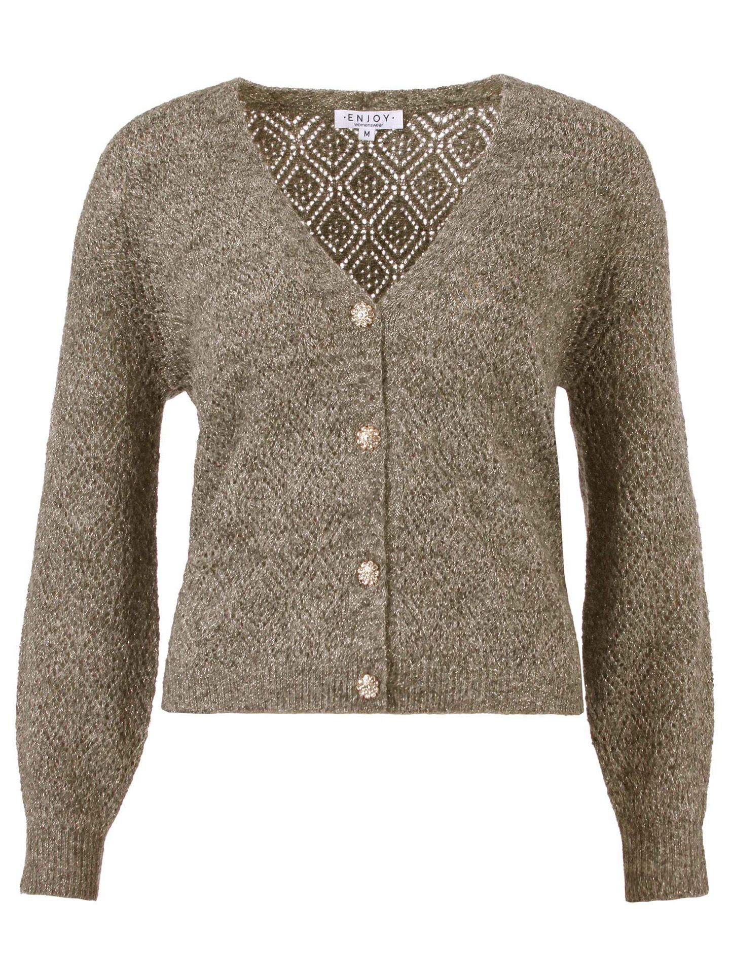 Enjoy Womenswear Vest Evelien Taupe 00082479-5500