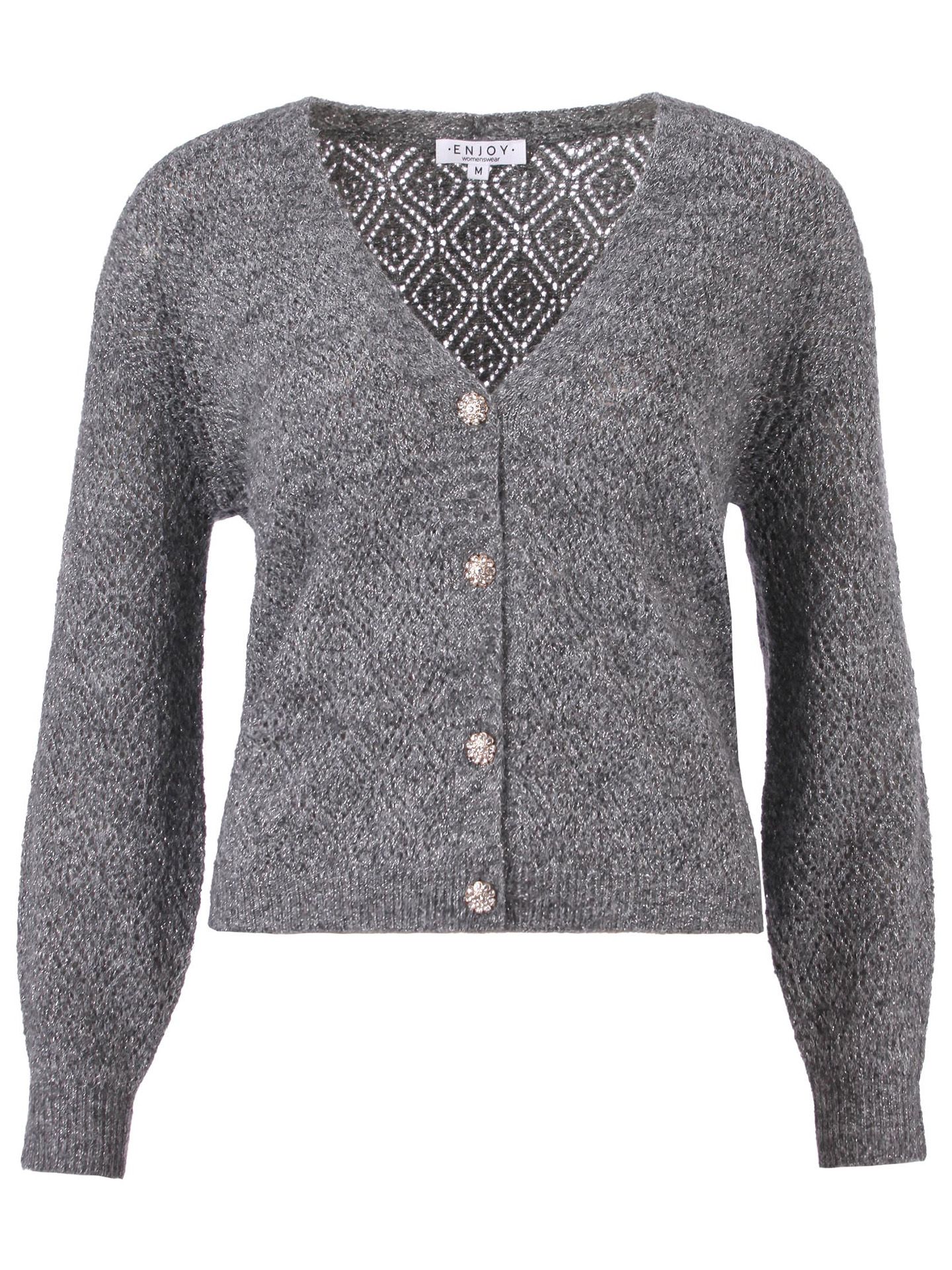 Enjoy Womenswear Vest Evelien Grijs 00082479-7300