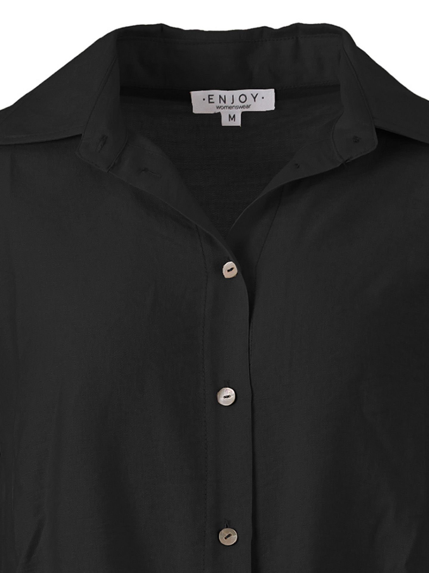 Enjoy Womenswear Blouse Janine Zwart 00082484-7500