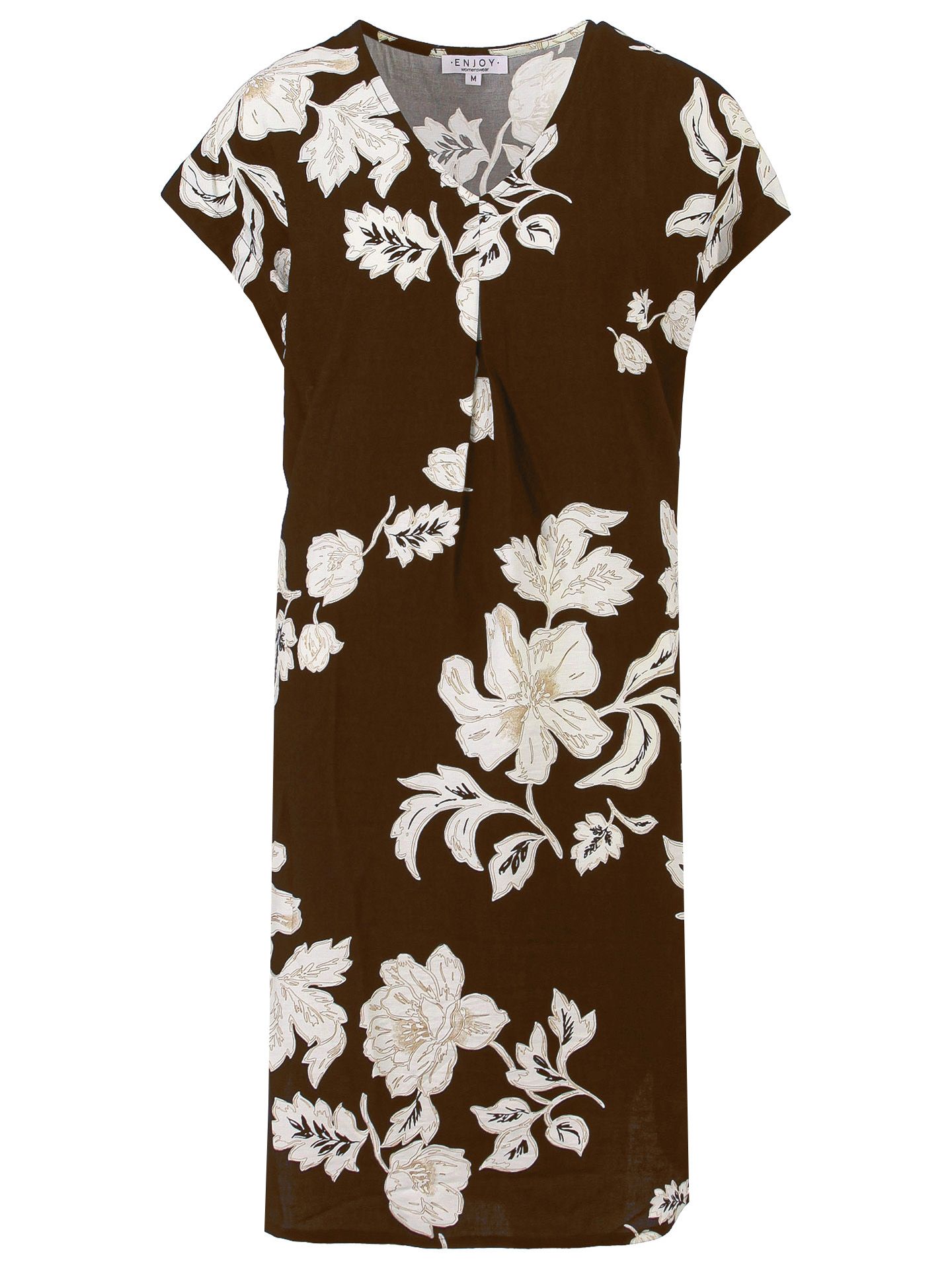 Enjoy Womenswear Jurk Jaimy Bruin 00082486-5800
