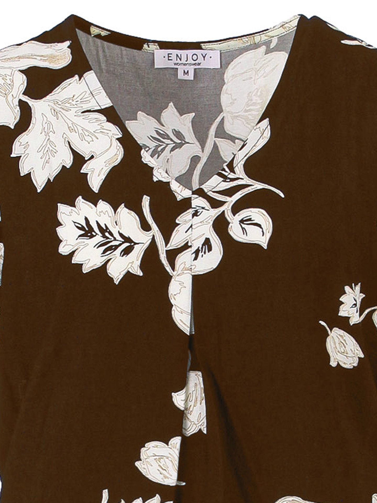 Enjoy Womenswear Jurk Jaimy Bruin 00082486-5800