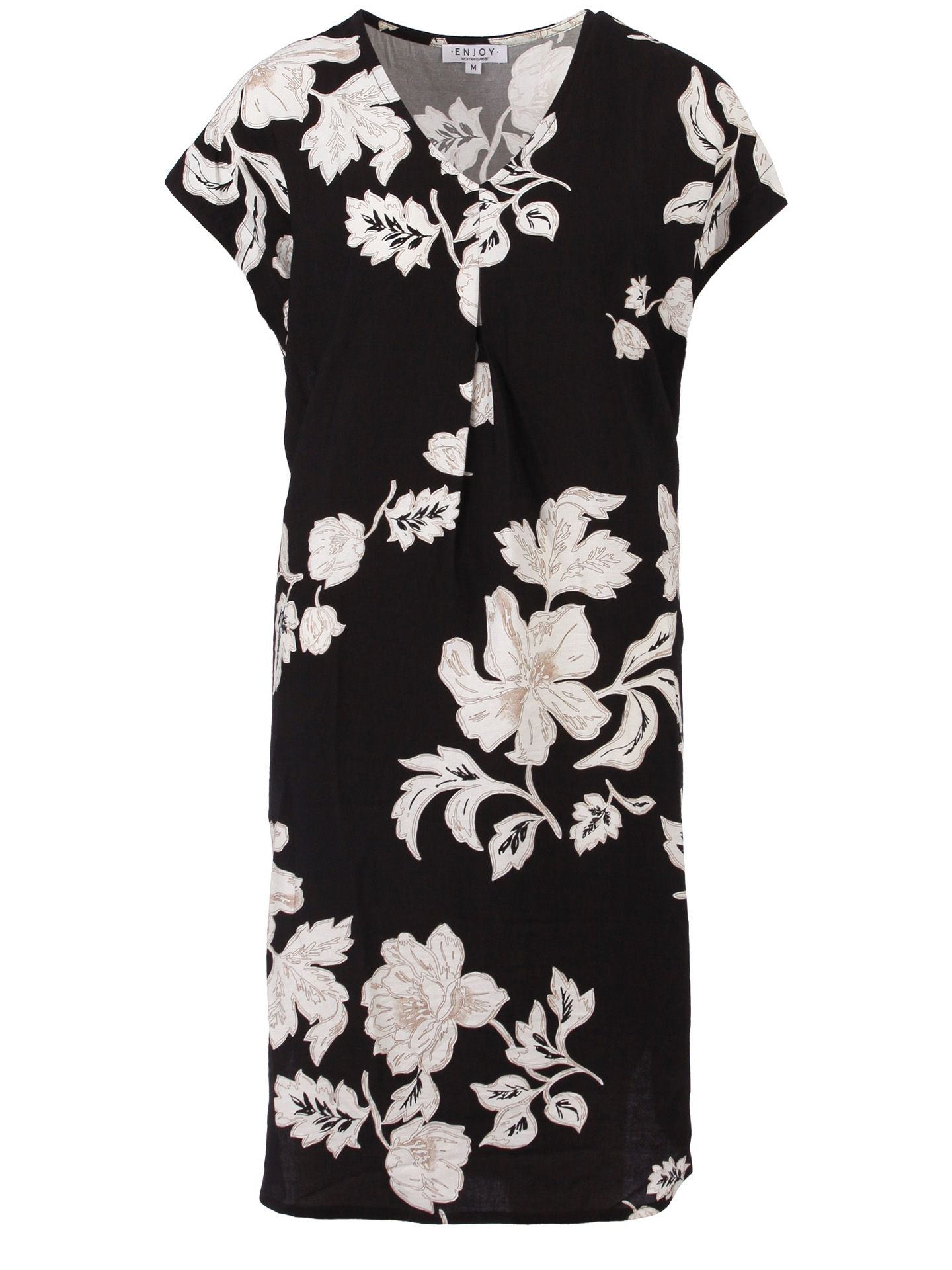 Enjoy Womenswear Jurk Jaimy Zwart 00082486-7500