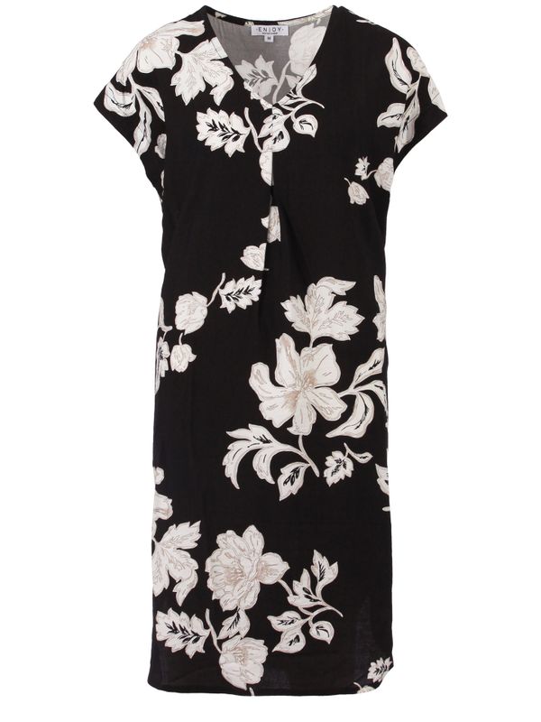 Enjoy Womenswear Jurk Jaimy Zwart 2900078412027