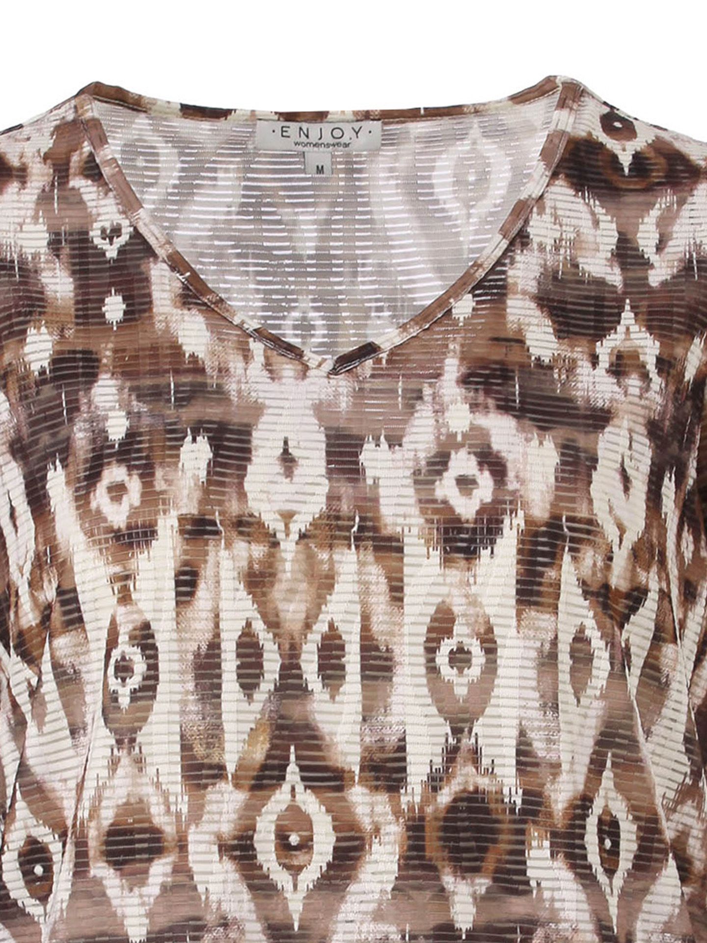Enjoy Womenswear Shirt Noa Taupe 00082491-5500