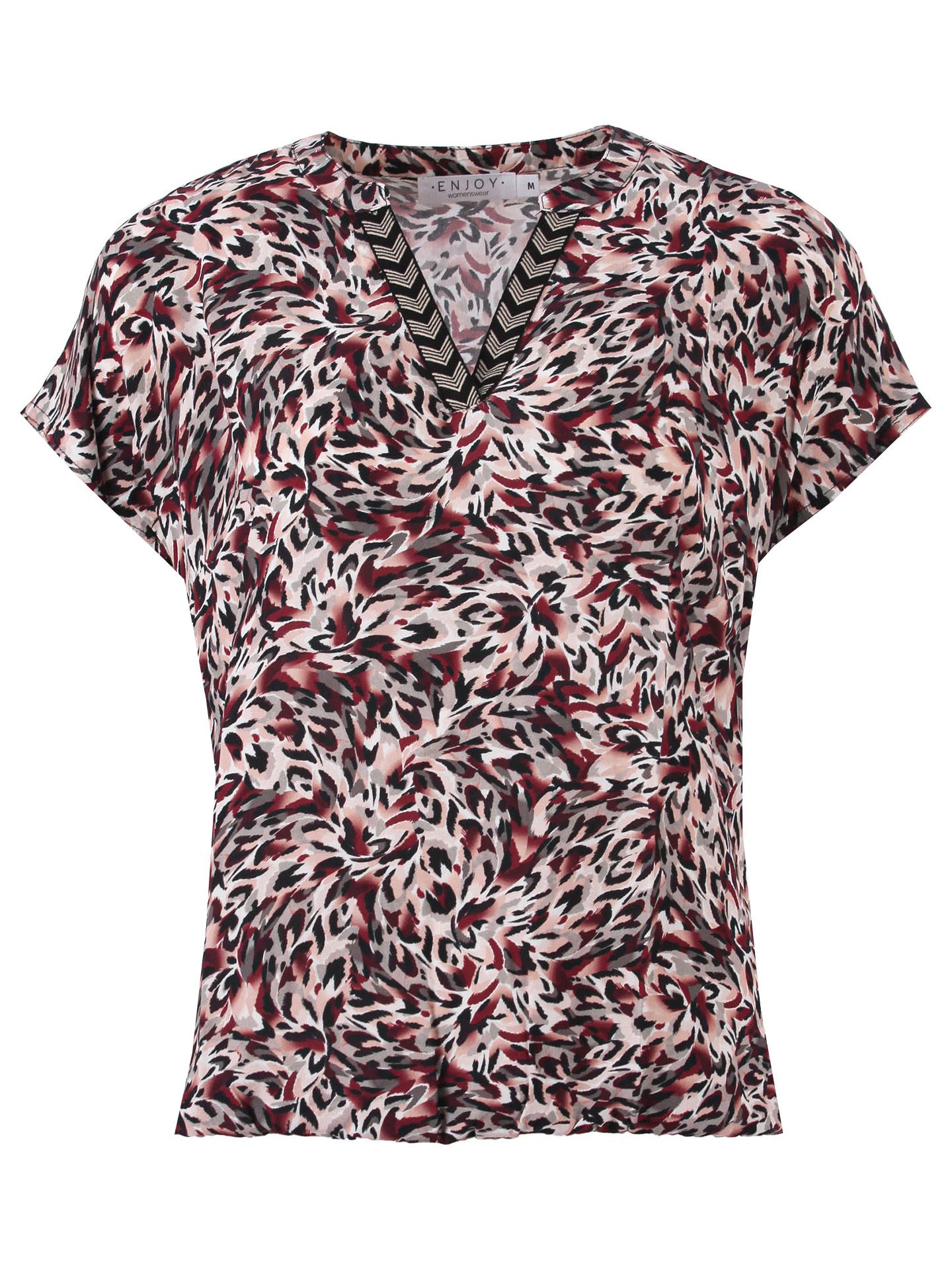 Enjoy Womenswear Shirt Angela Rood 00082495-3650