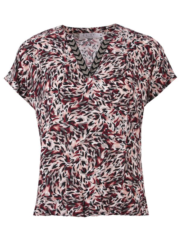 Enjoy Womenswear Shirt Angela Rood 2900078399021
