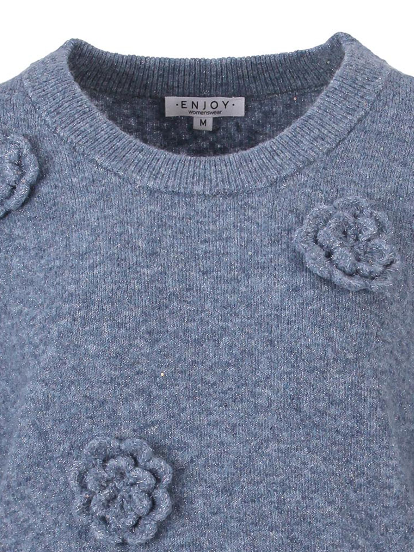 Enjoy Womenswear Trui Ilona Blauw 00082498-1350